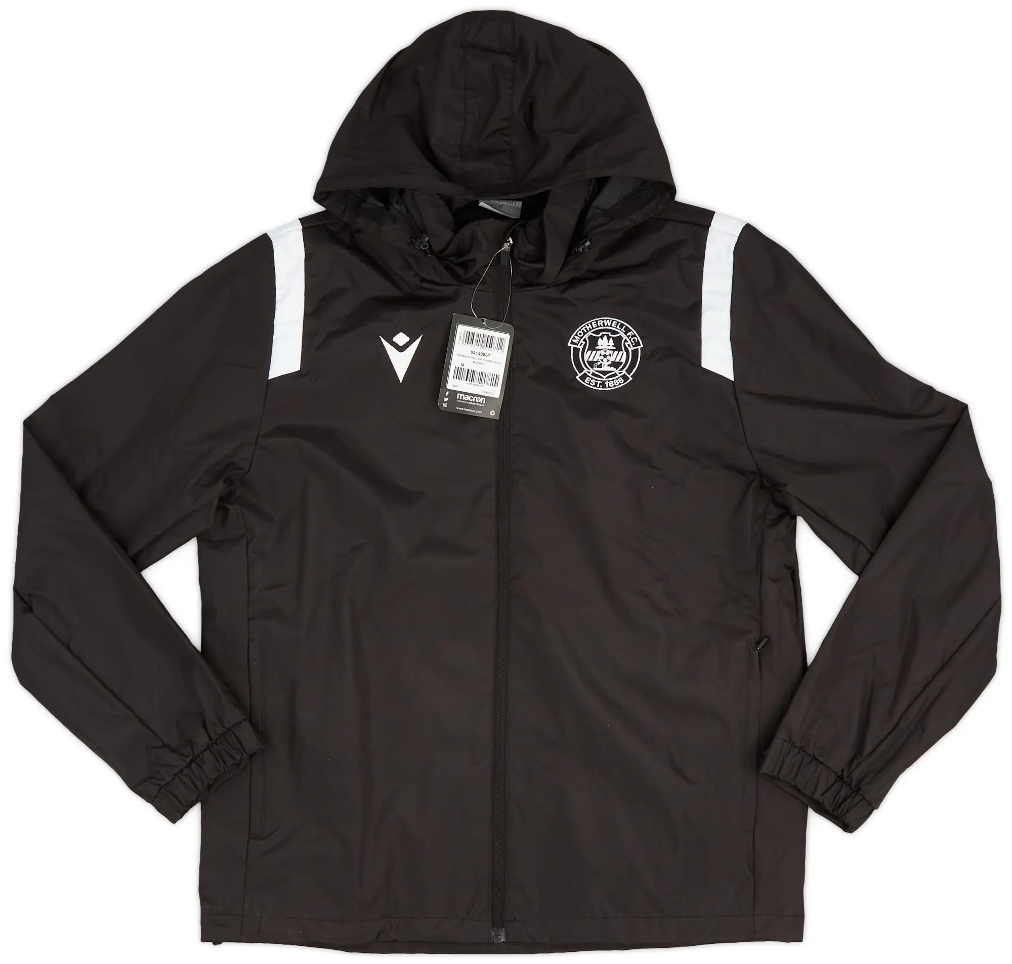 2021-22 Motherwell Macron Hooded Rain Jacket (M)