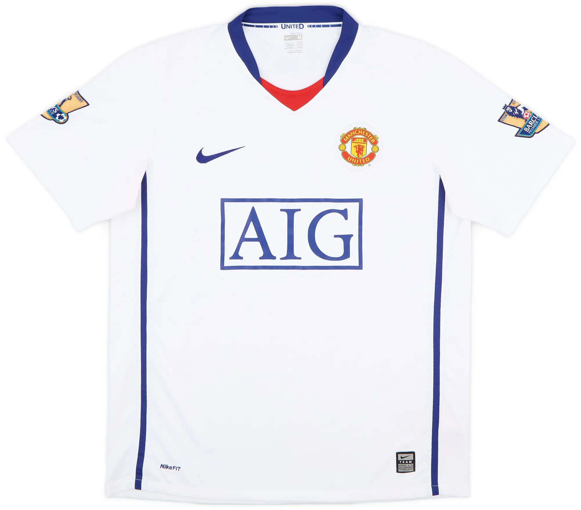 Nike 2008-10 Manchester United Away Shirt Rooney #10 - 8/10 - (XXL)