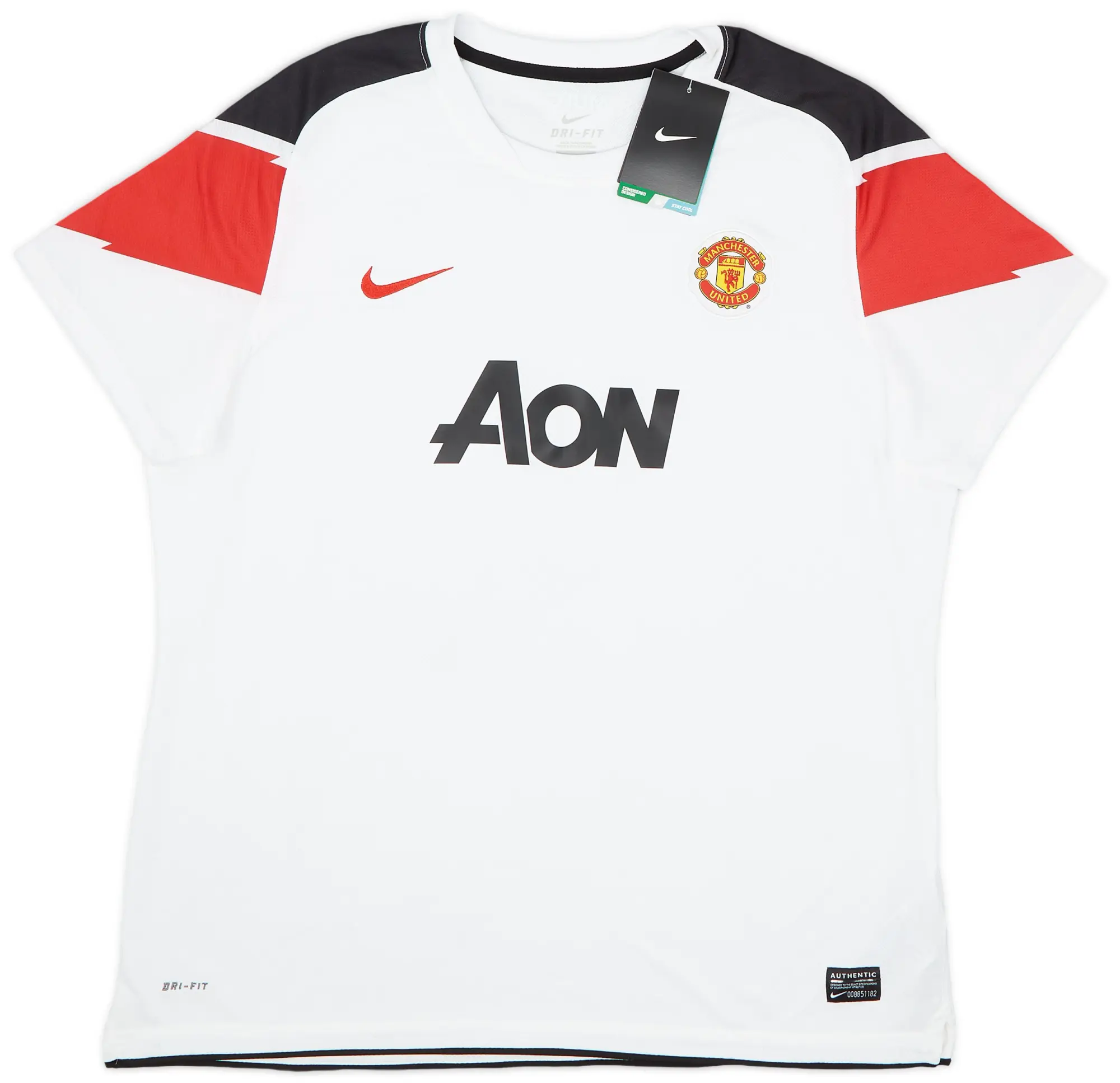 Nike Manchester United Womens SS Away Shirt 2010/12
