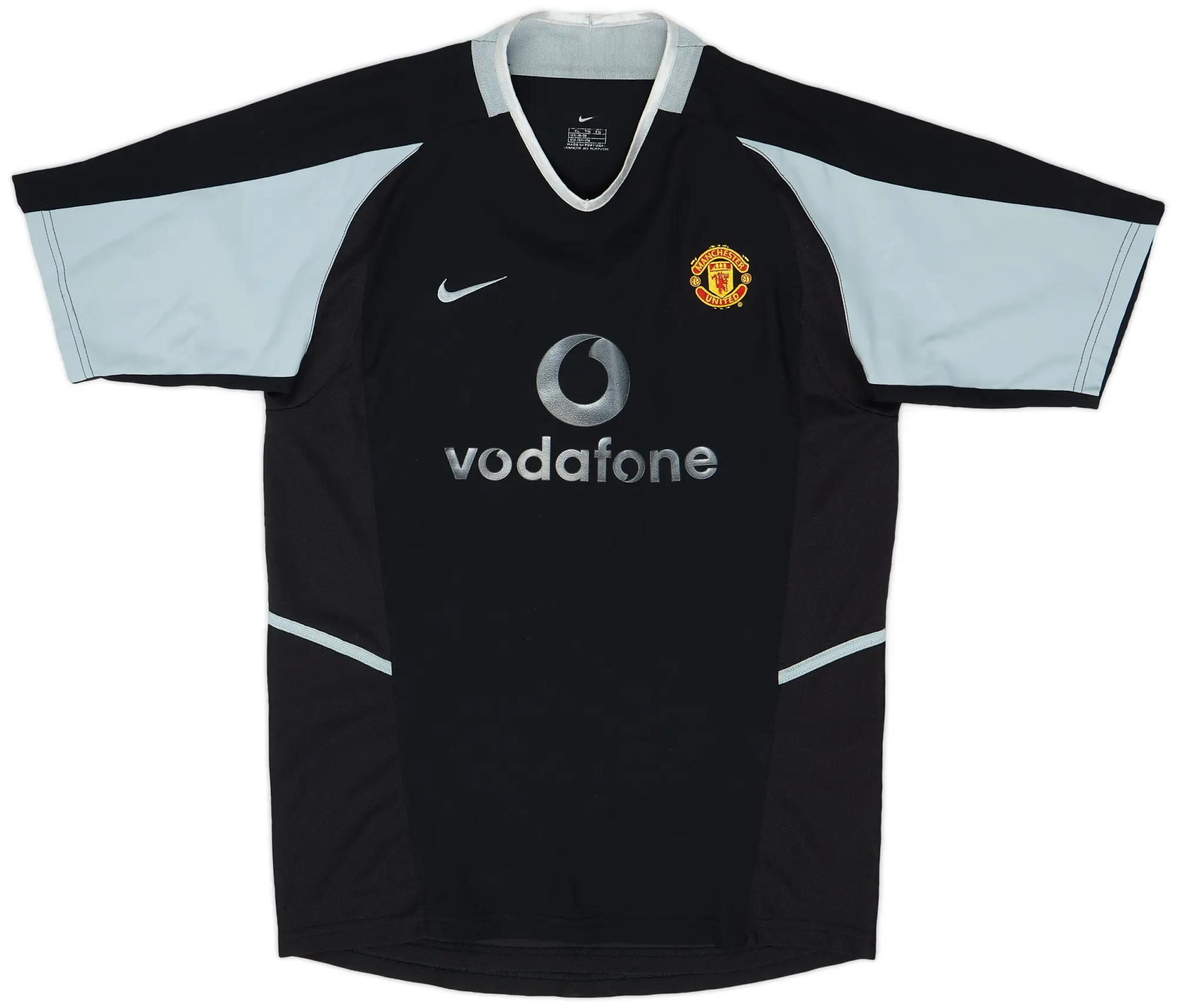 Nike 2002-04 Manchester United GK S/S Shirt - 8/10 - (XL.Boys)