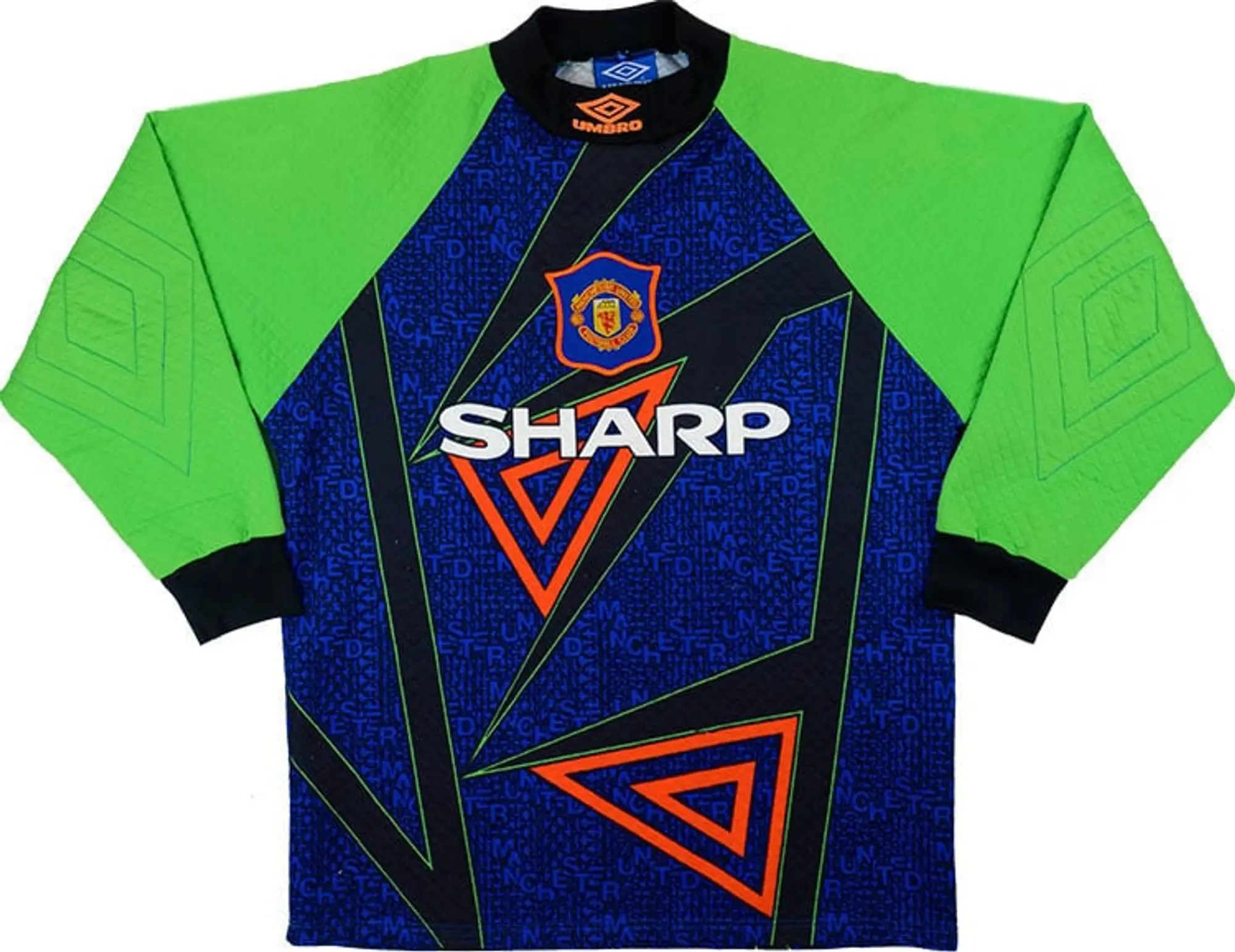 Umbro 1994-96 Manchester United GK Shirt - 6/10 - (Y)