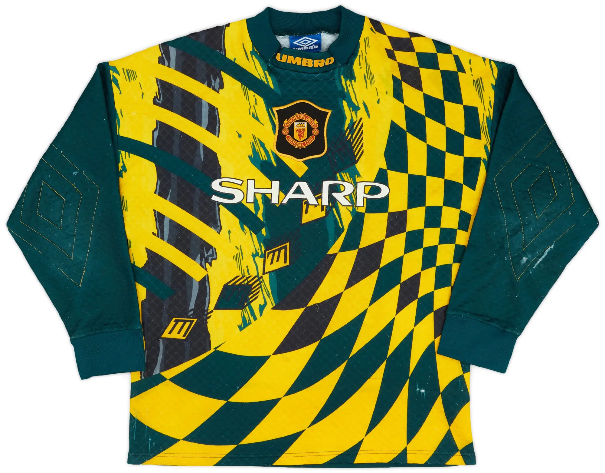 Umbro 1994-96 Manchester United GK Shirt - 5/10 - (M)
