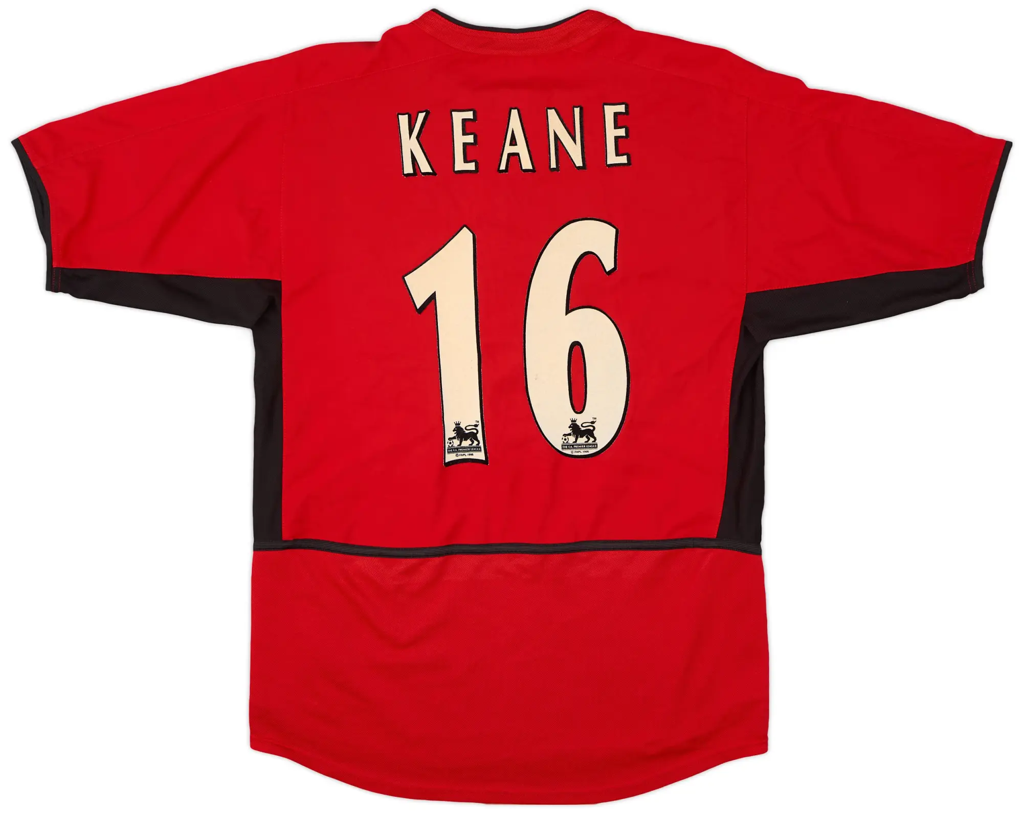 Nike 2002-04 Manchester United Home Shirt Keane #16 - 6/10 - (S)