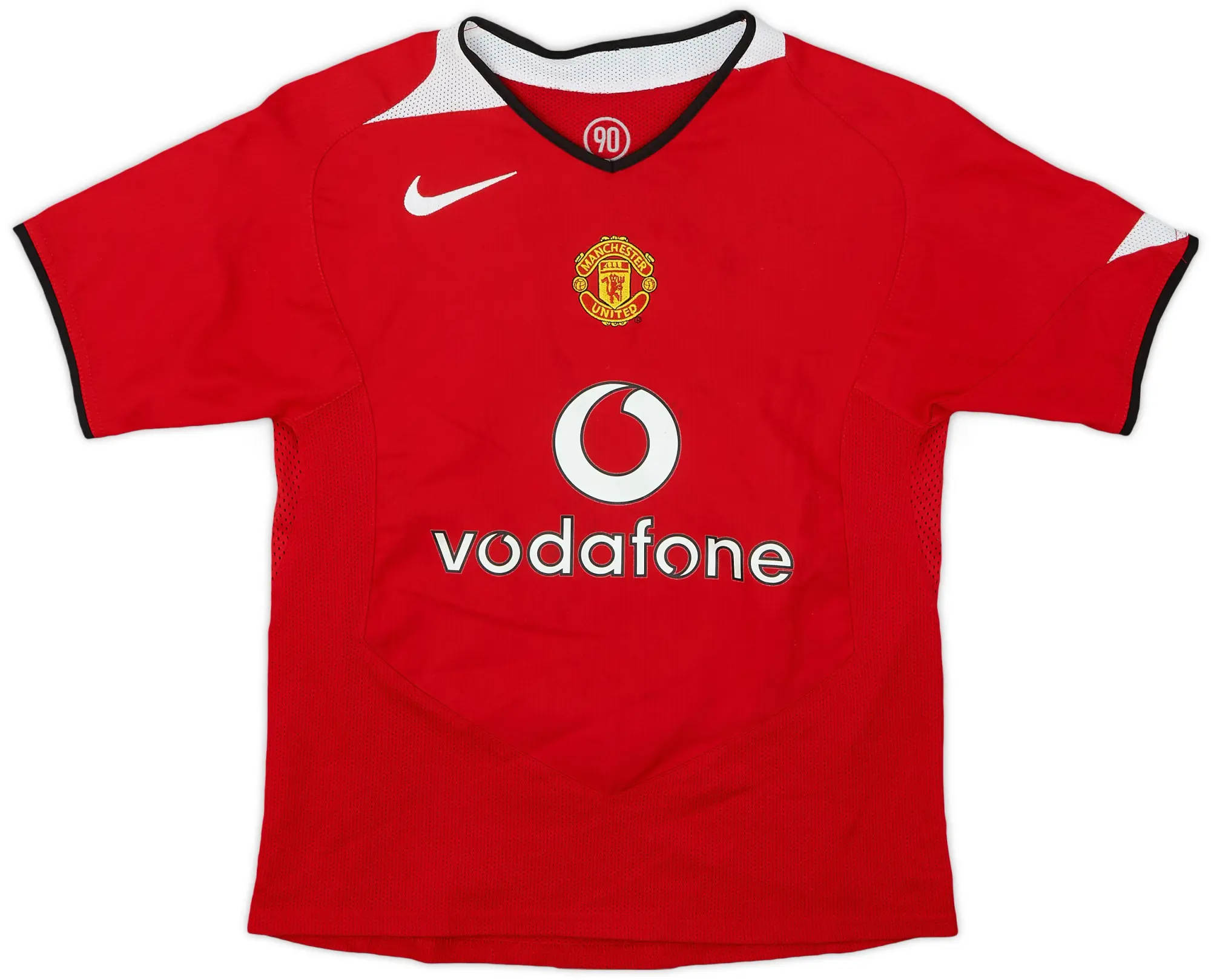Nike 2004-06 Manchester United Home Shirt - 7/10 - (S.Boys)