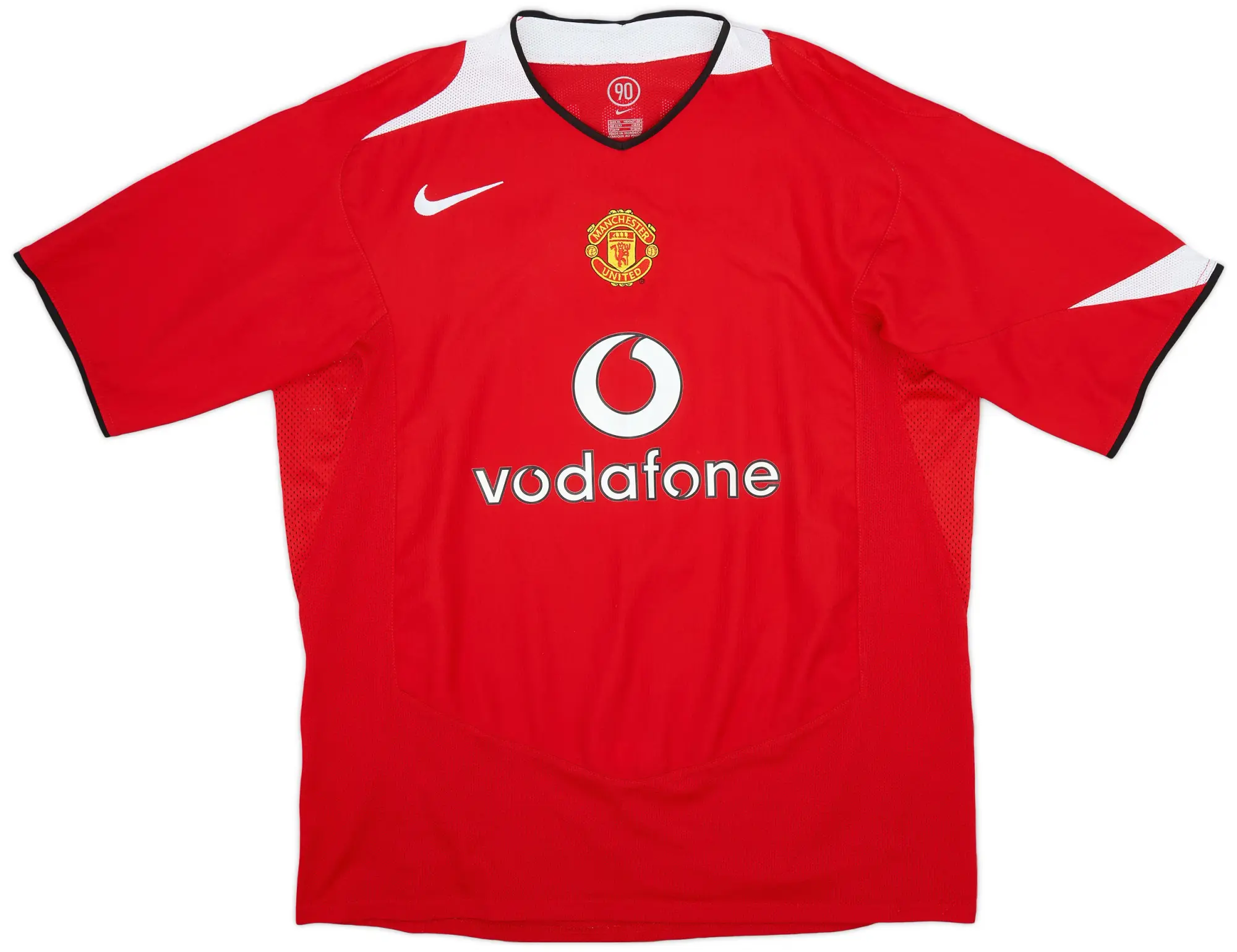 Nike 2004-06 Manchester United Home Shirt - 7/10 - (S.Boys)