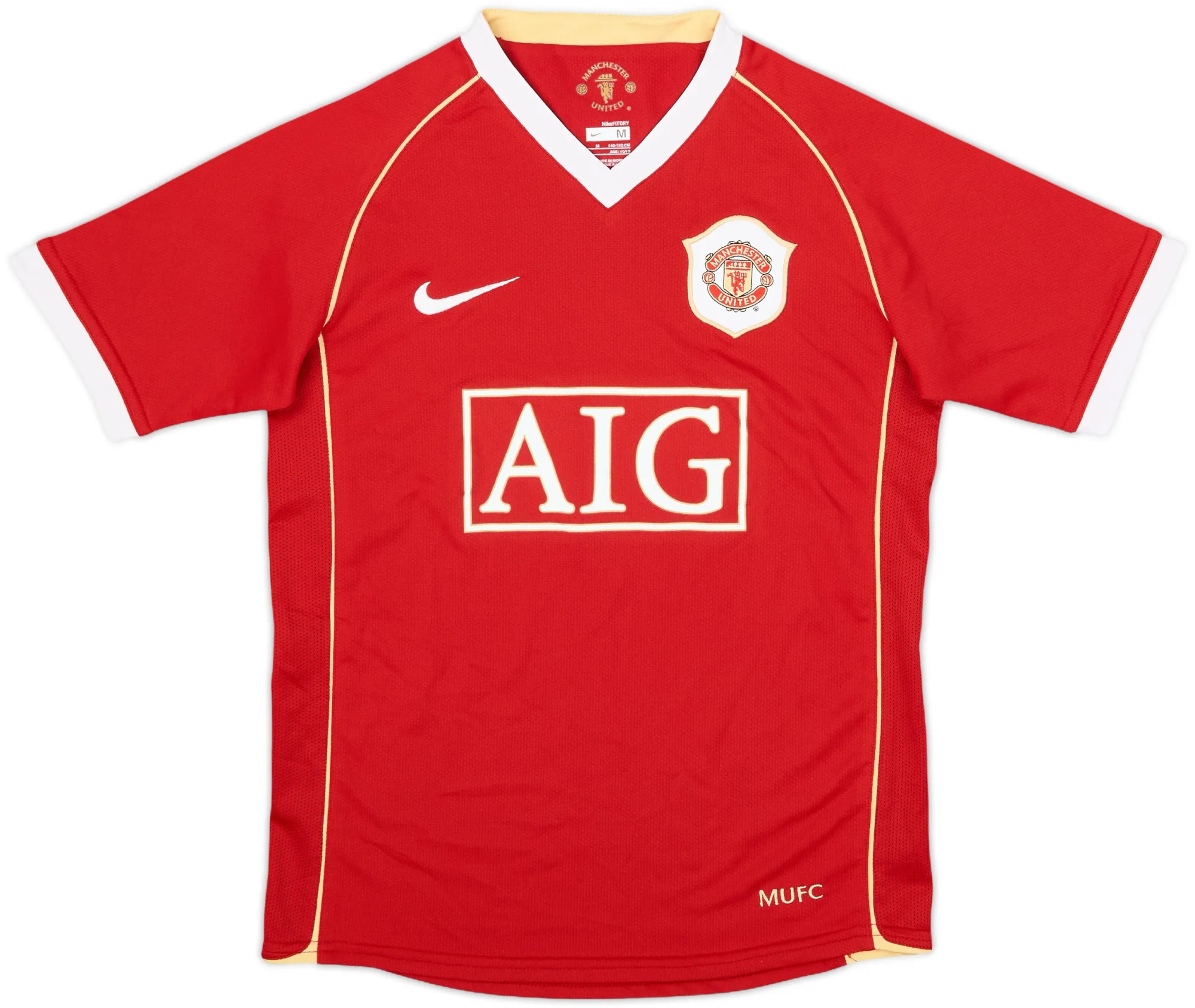 Nike Manchester United Mens SS Home Shirt 2006/07