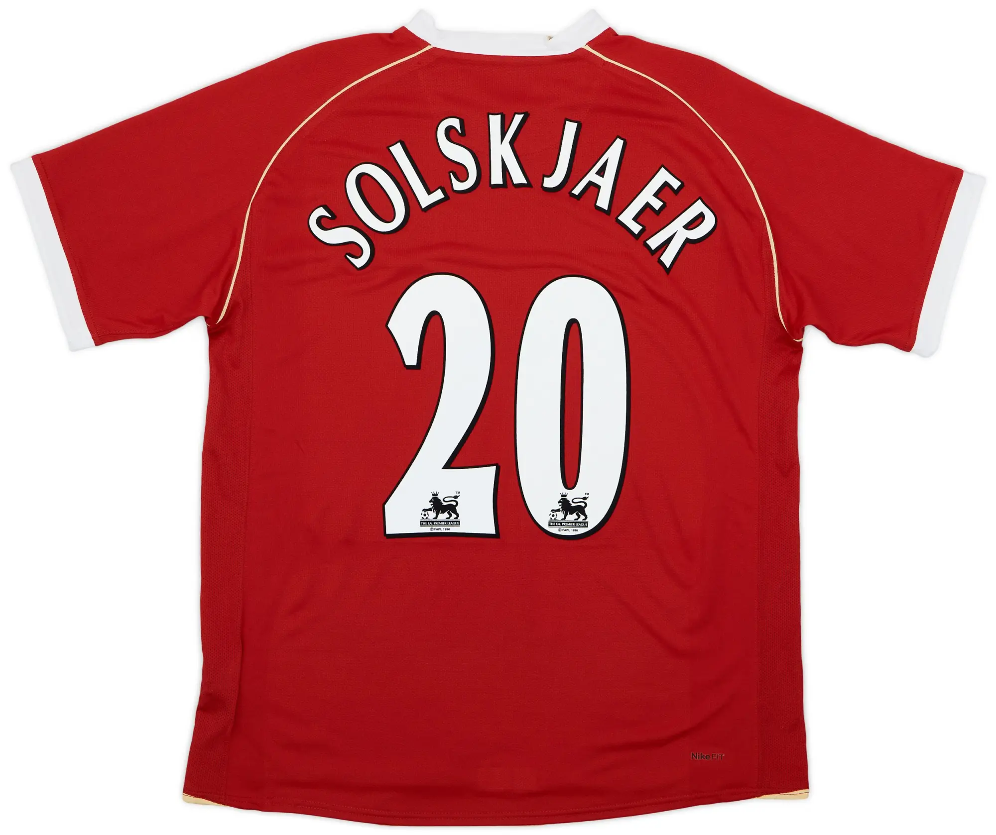 Nike 2006-07 Manchester United Home Shirt - 9/10 - (M.Boys)