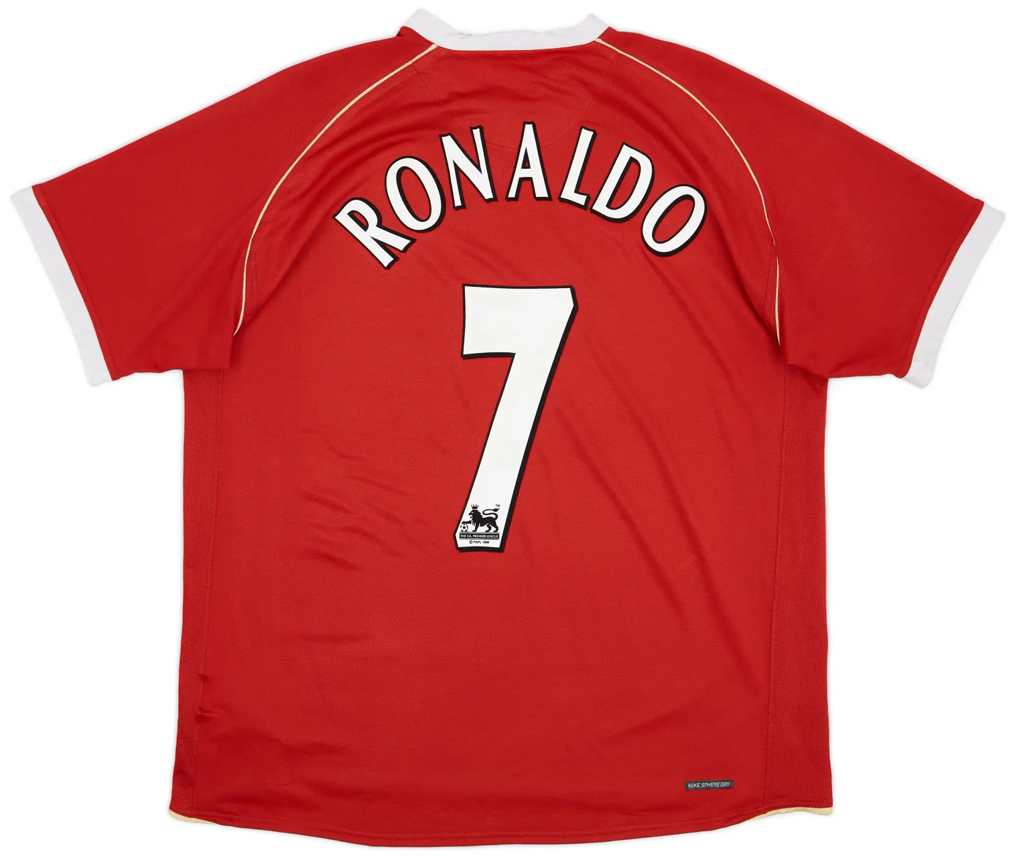 Nike 2006-07 Manchester United Home Shirt Ronaldo #7 - 8/10 - (XL)