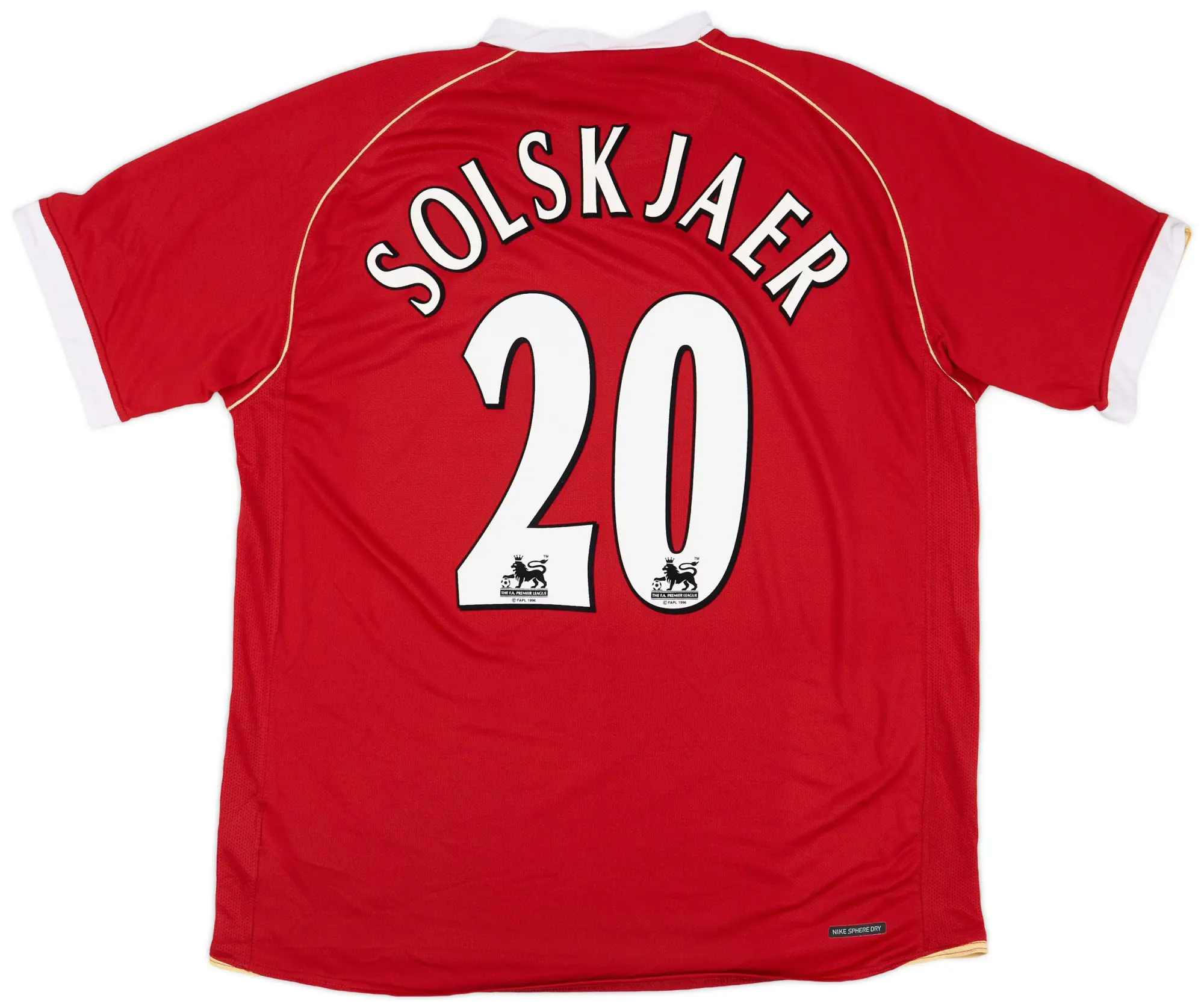 Nike 2006-07 Manchester United Home Shirt - 4/10 - (XL)