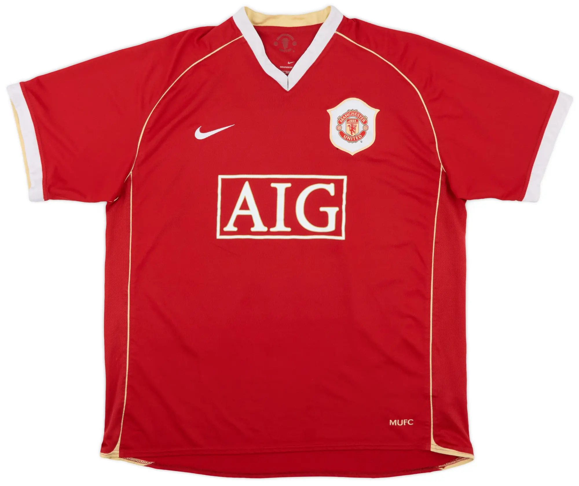 Nike 2006-07 Manchester United Home Shirt Ronaldo #7 - 8/10 - (XL)