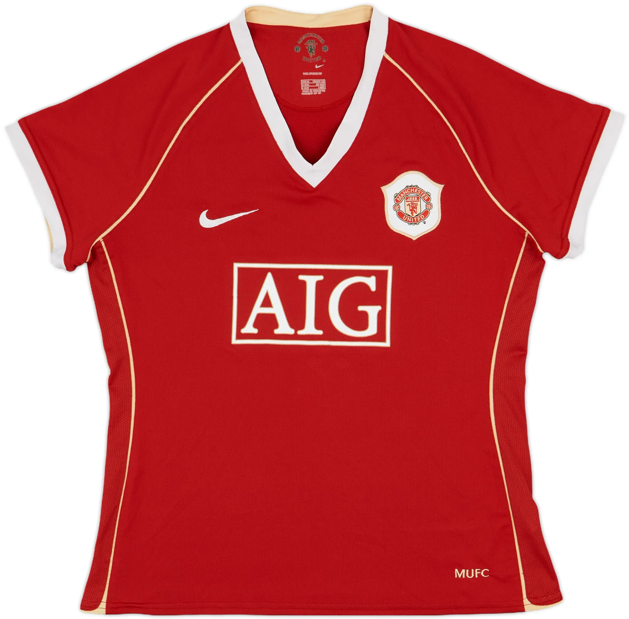 Nike Manchester United Mens SS Home Shirt 2006/07