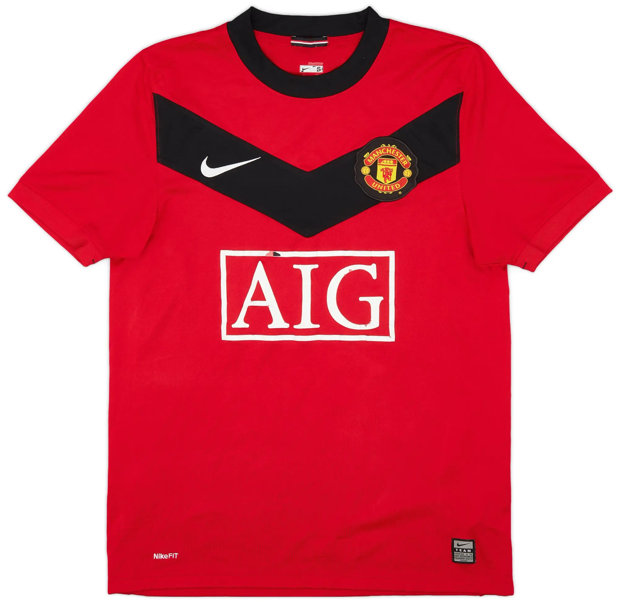 Nike 2009-10 Manchester United Home Shirt - 5/10 - (S)