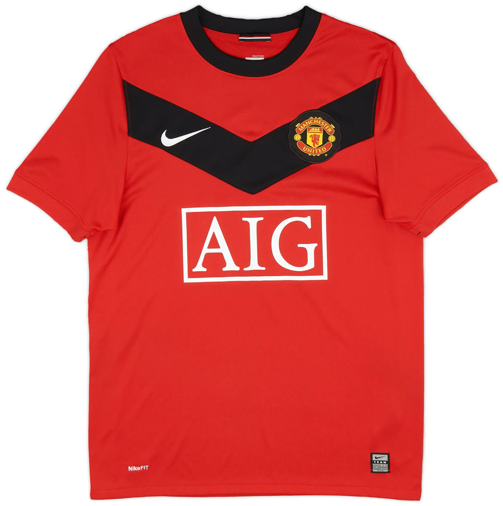 Nike 2009-10 Manchester United Home Shirt - 5/10 - (S)