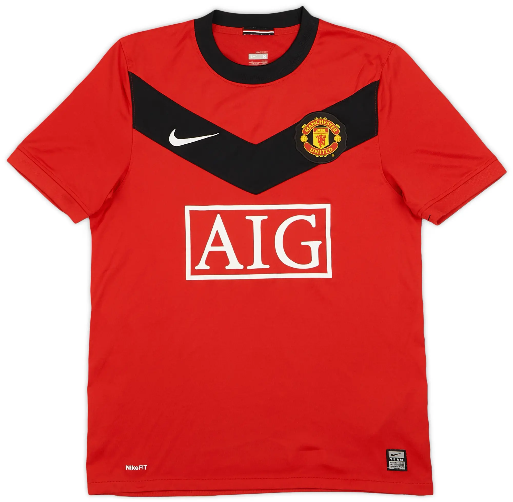 Nike 2009-10 Manchester United Home Shirt Owen #7 - 8/10 - (S)