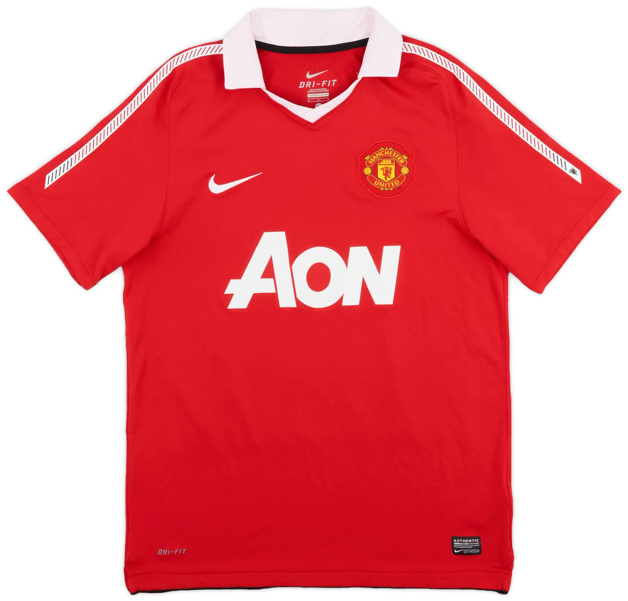 Nike 2010-11 Manchester United Home Shirt Rooney #10 - 6/10 - (M)