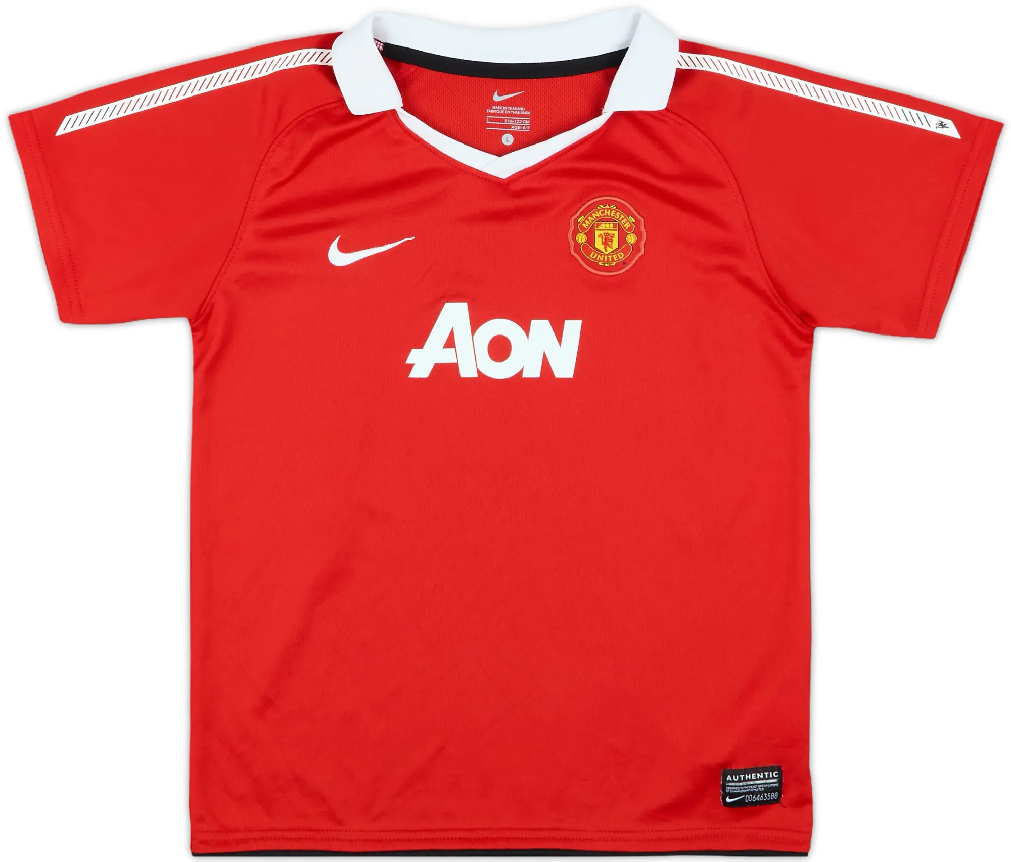 Nike 2010-11 Manchester United Home Shirt Rooney #10 - 6/10 - (M)