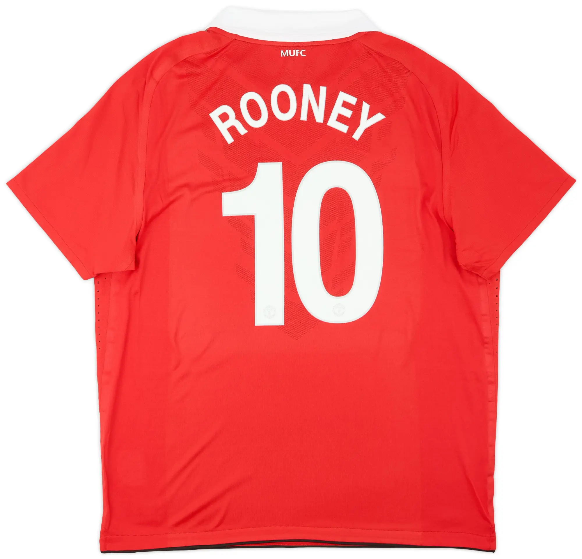 Nike 2010-11 Manchester United Home Shirt Rooney #10 - 6/10 - (XL)