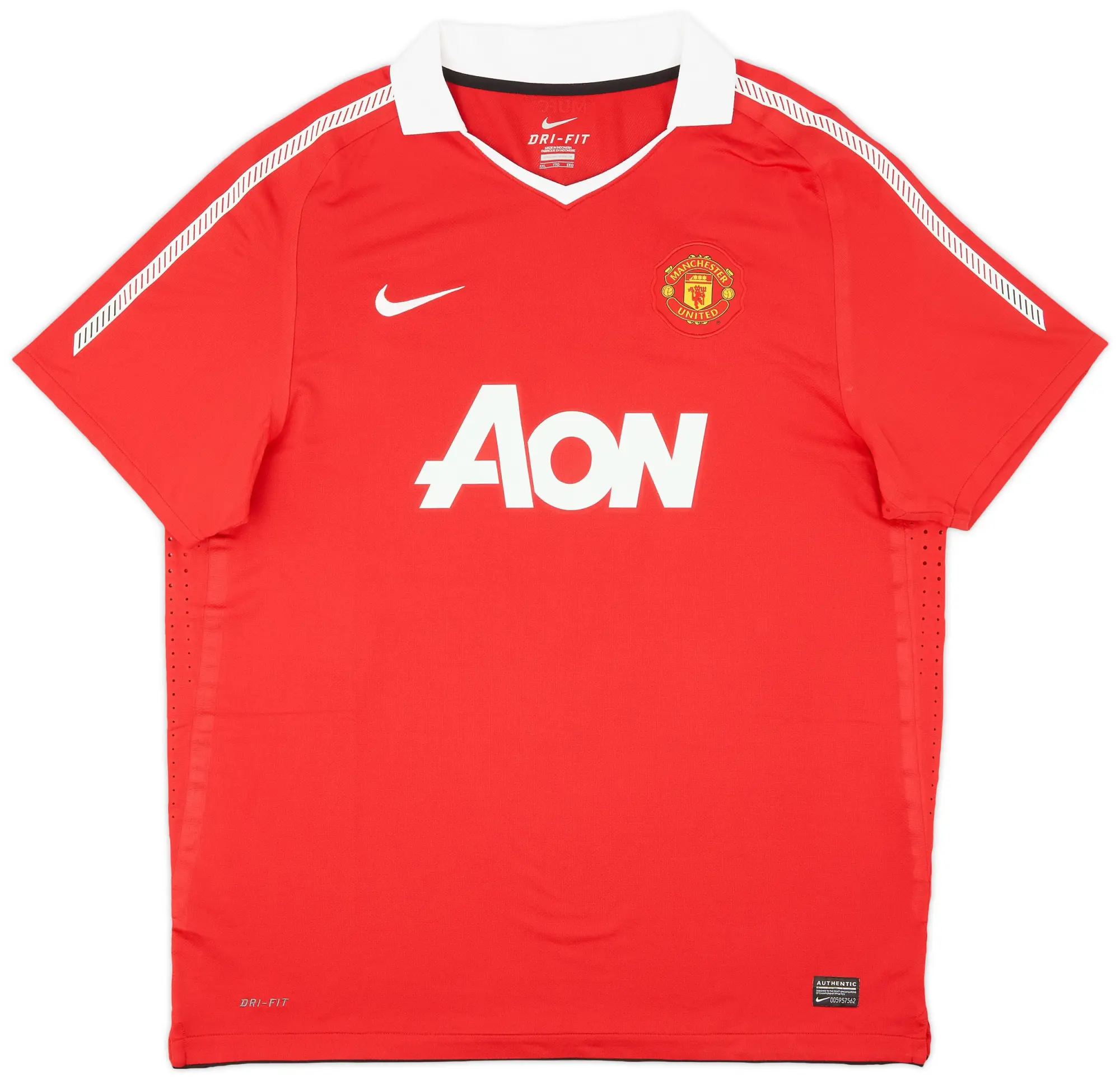 Nike 2010-11 Manchester United Home Shirt Rooney #10 - 6/10 - (XL)