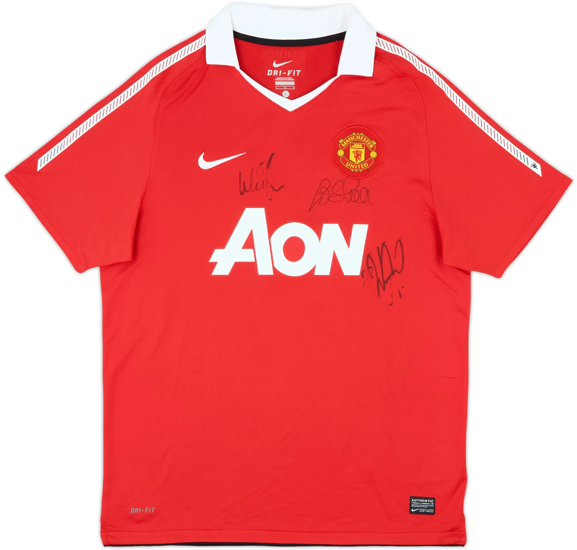 Nike Manchester United Mens SS Home Shirt 2010/11