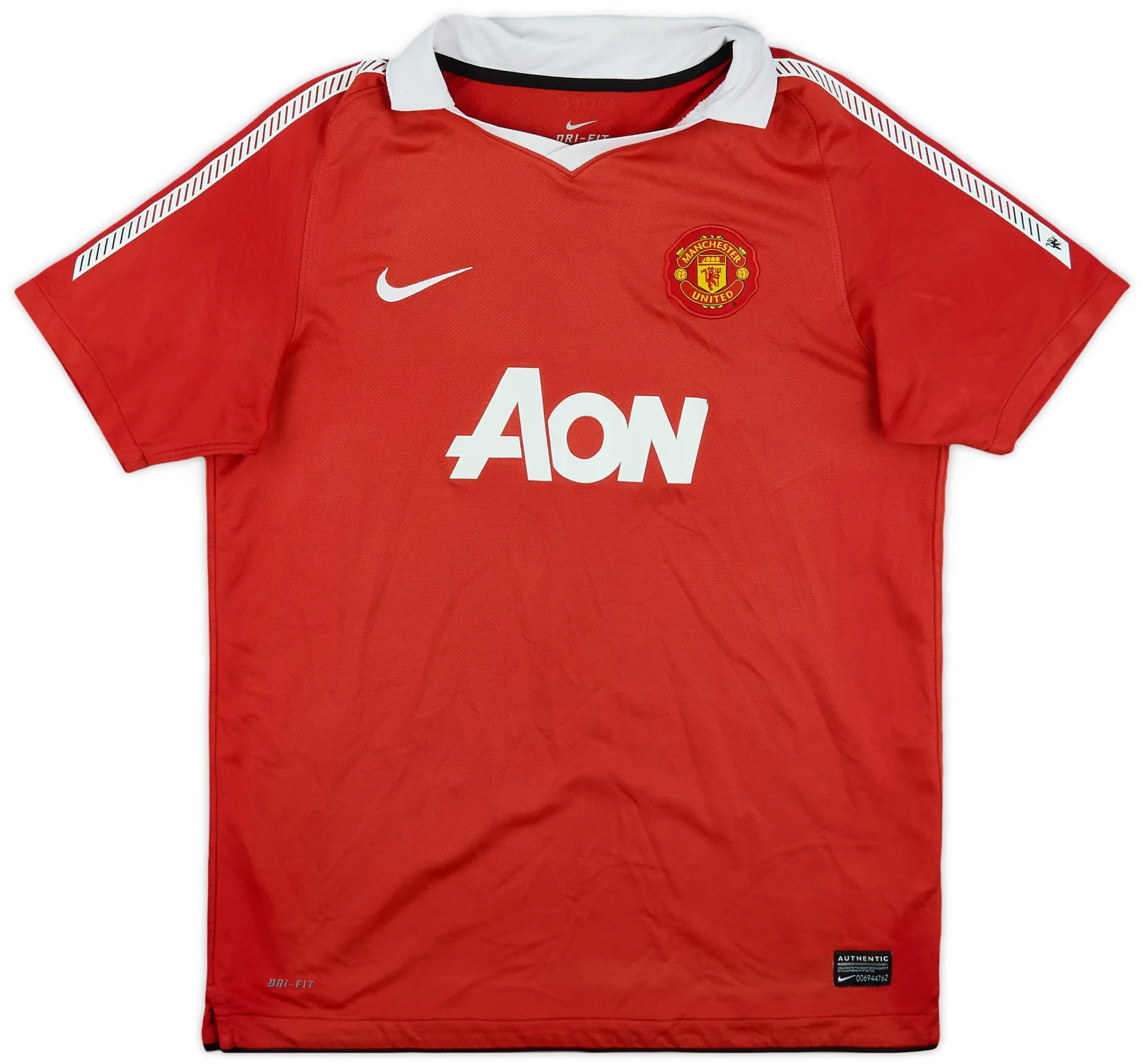 Nike 2010-11 Manchester United Home Shirt - 6/10 - (XL.Boys)