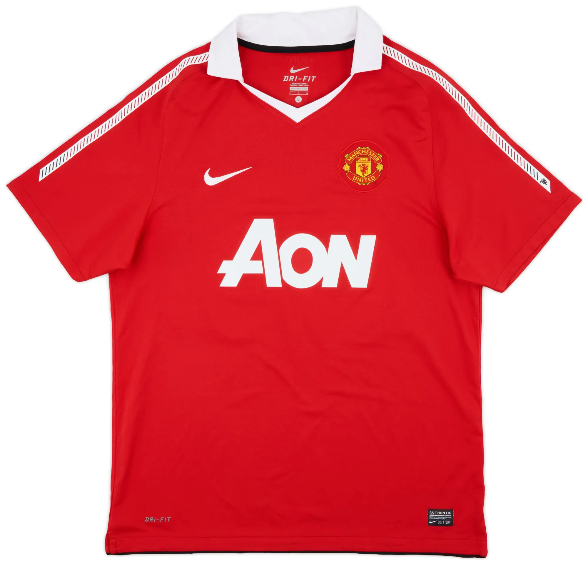 Nike 2010-11 Manchester United Home Shirt - 6/10 - (XL.Boys)