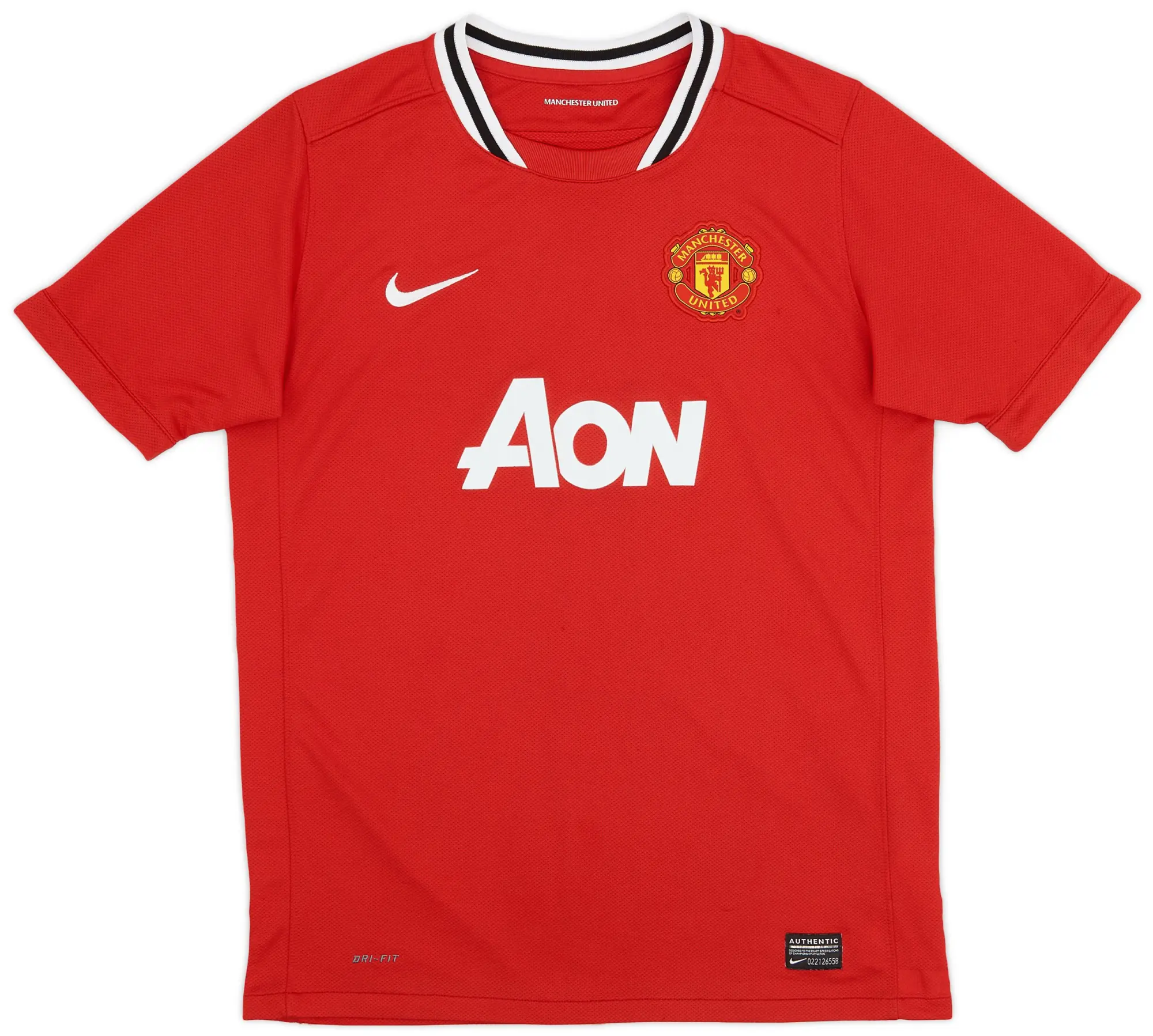 Nike 2011-12 Manchester United Home Shirt - 8/10 - (XL.Boys)