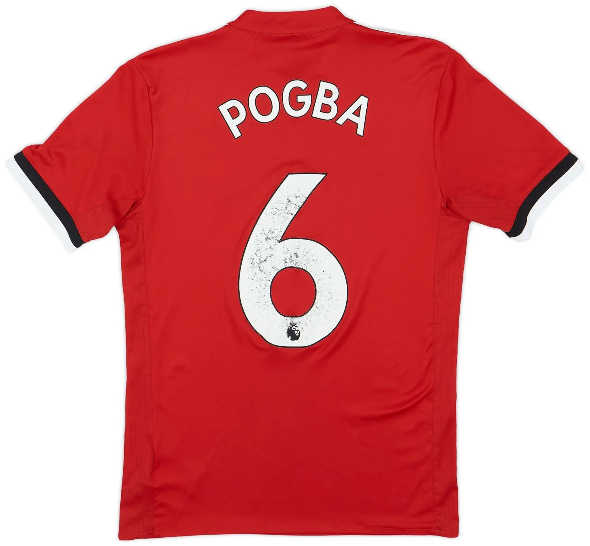 adidas 2017-18 Manchester United Home Shirt Pogba #6 - 5/10 - (XS)
