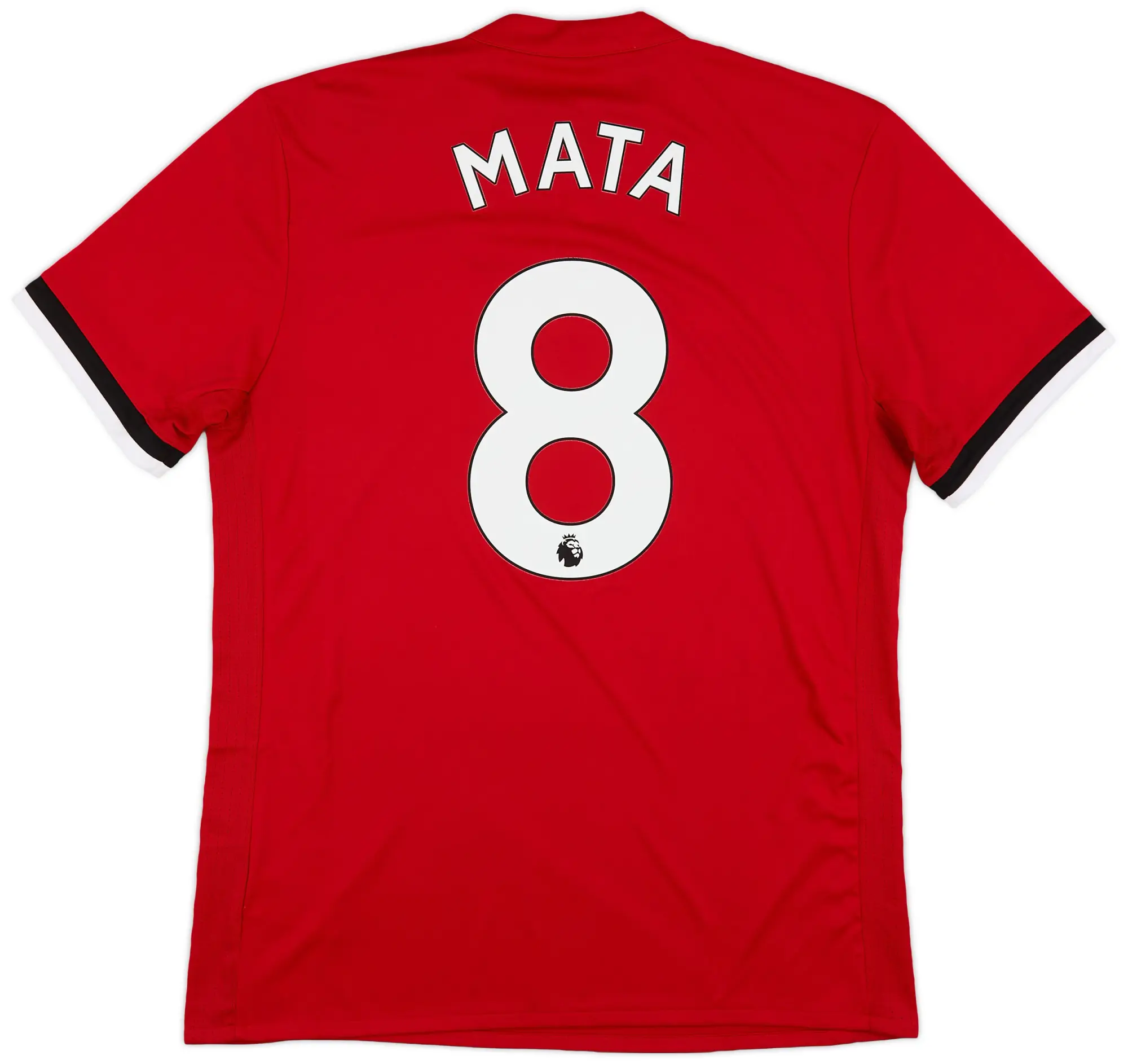 adidas 2017-18 Manchester United Home Shirt Mata #8 (M)