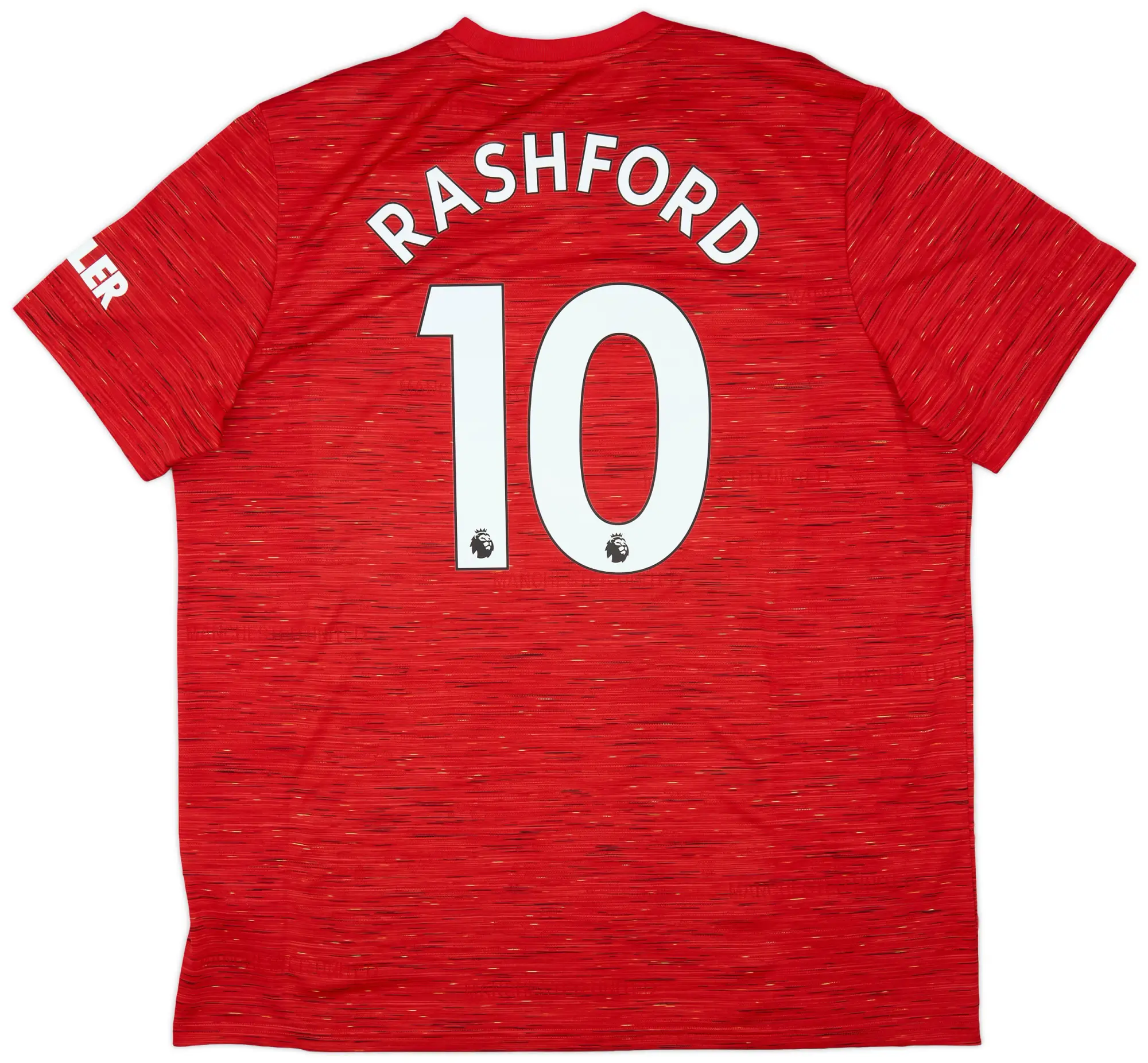 adidas 2020-21 Manchester United Home Shirt Rashford #10 - 9/10 - (XXL)