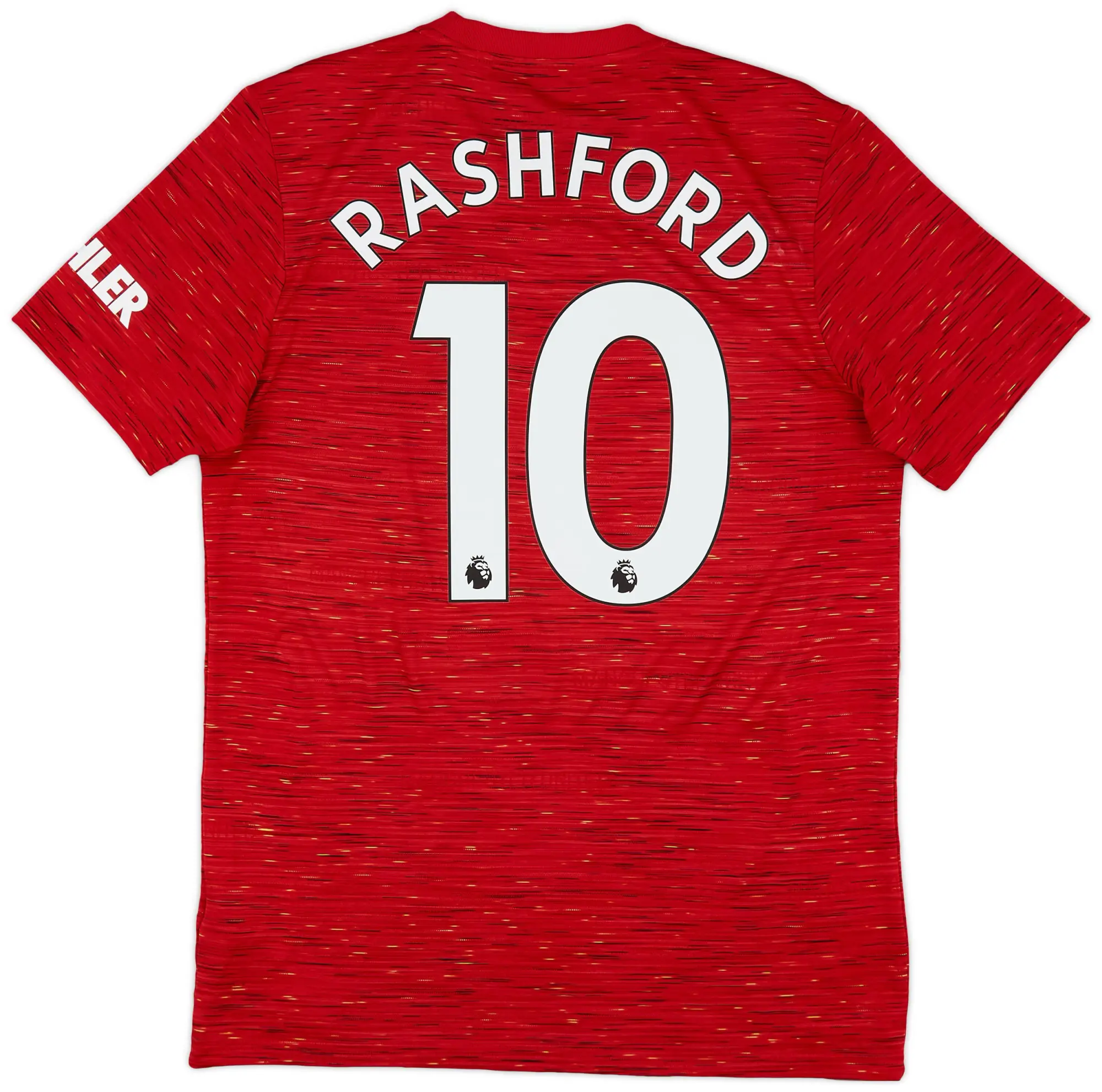 adidas 2020-21 Manchester United Home Shirt Rashford #10 - 9/10 - (M)