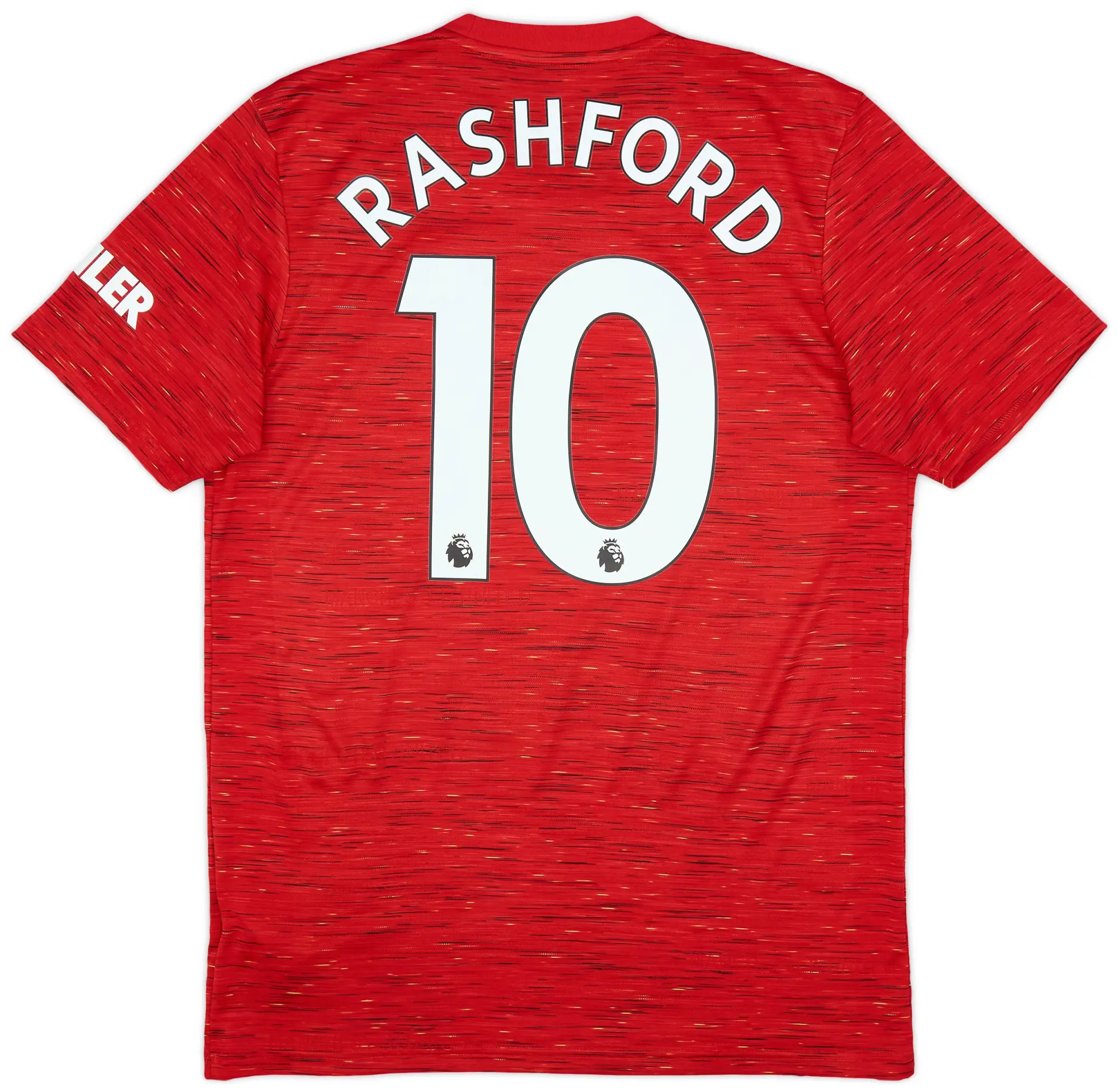 adidas 2020-21 Manchester United Home Shirt Rashford #10 - 8/10 - (M)