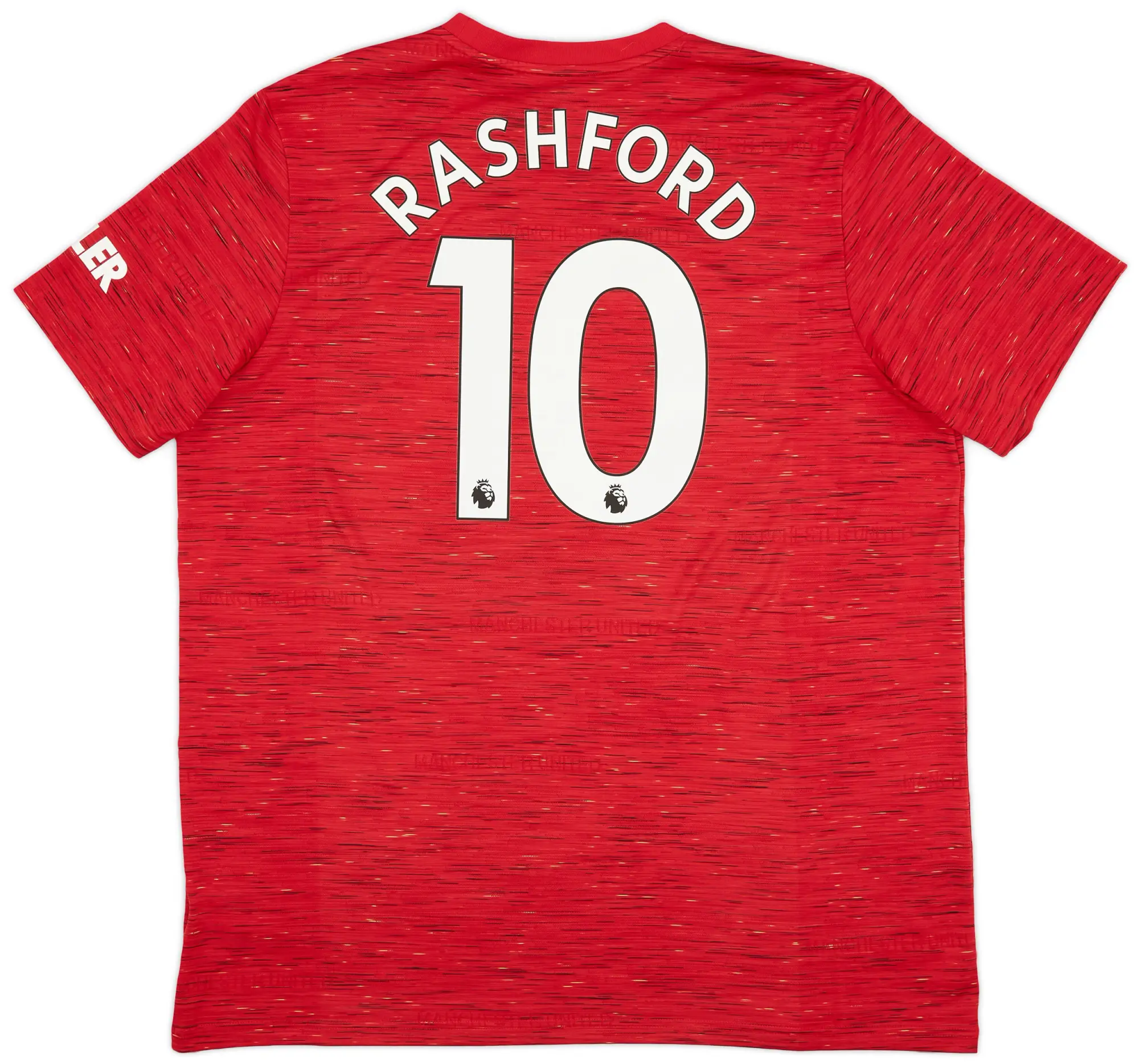adidas 2020-21 Manchester United Home Shirt Rashford #10 - 9/10 - (XXL)