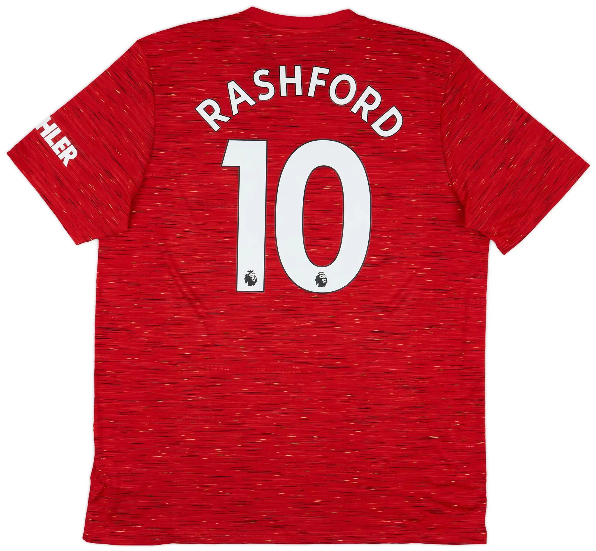 adidas 2020-21 Manchester United Home Shirt Rashford #10 - 8/10 - (XL)