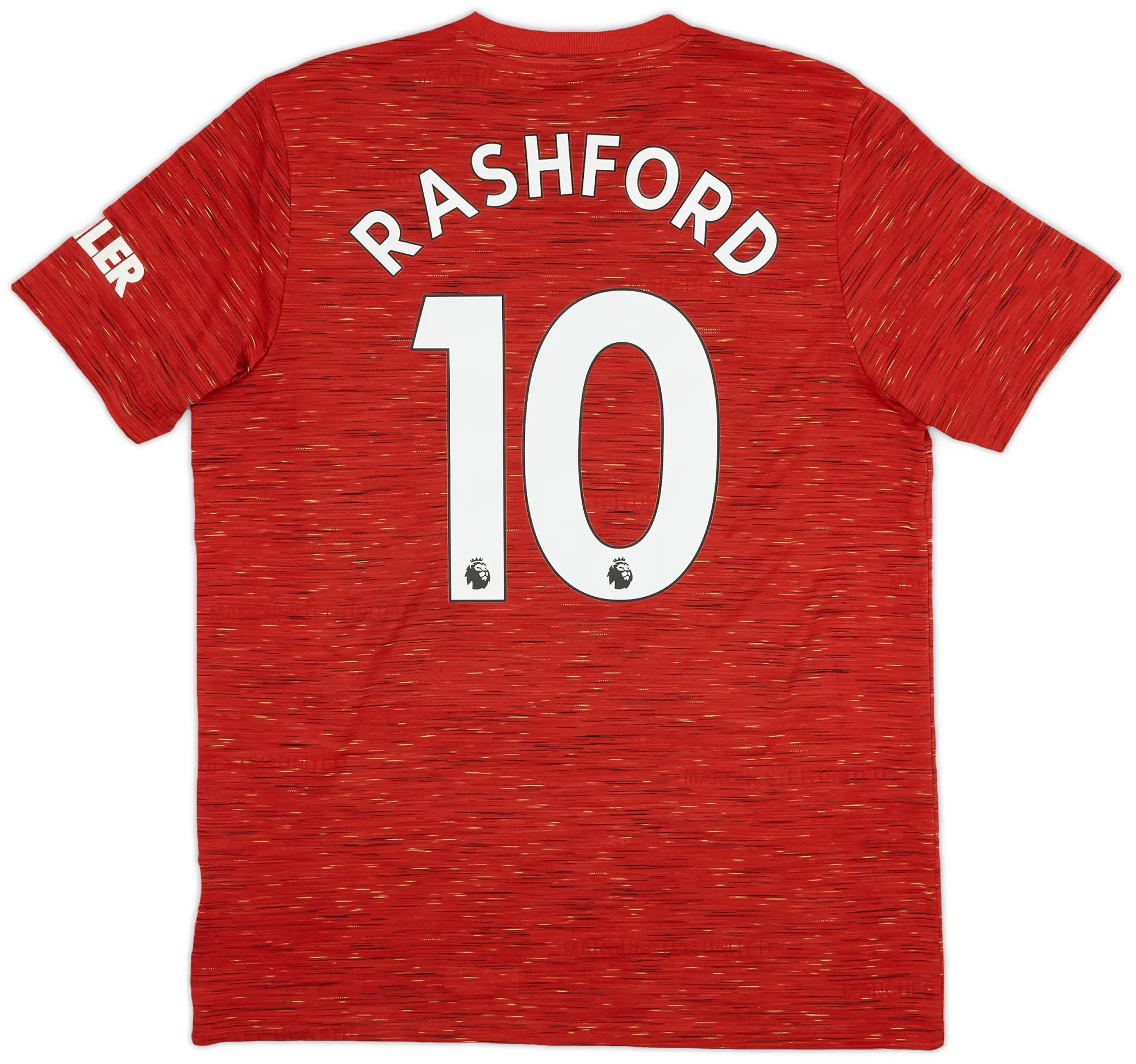 adidas 2020-21 Manchester United Home Shirt Rashford #10 - 7/10 - (L)