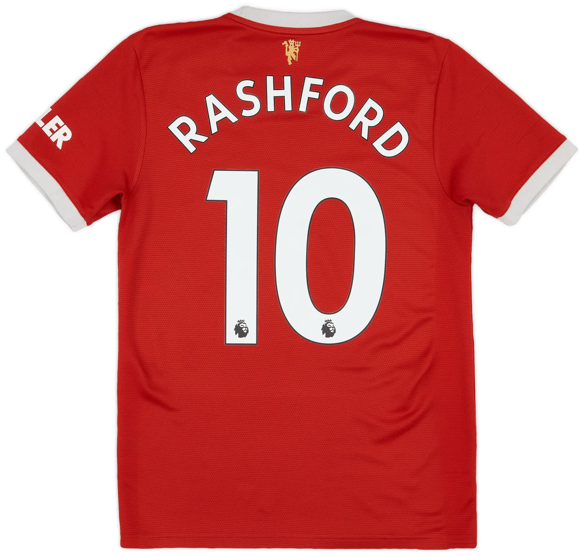 adidas 2021-22 Manchester United Home Shirt Rashford #10 - 5/10 - (S)