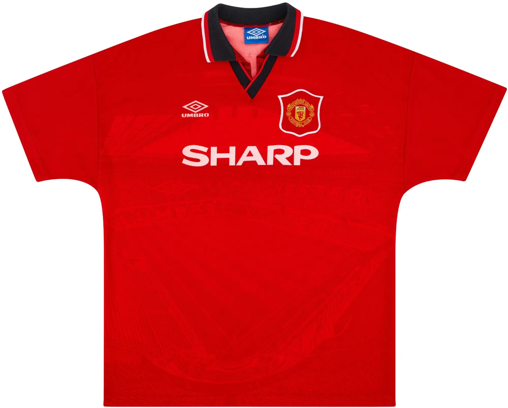 Umbro 1994-96 Manchester United Home Shirt - 8/10 - Y