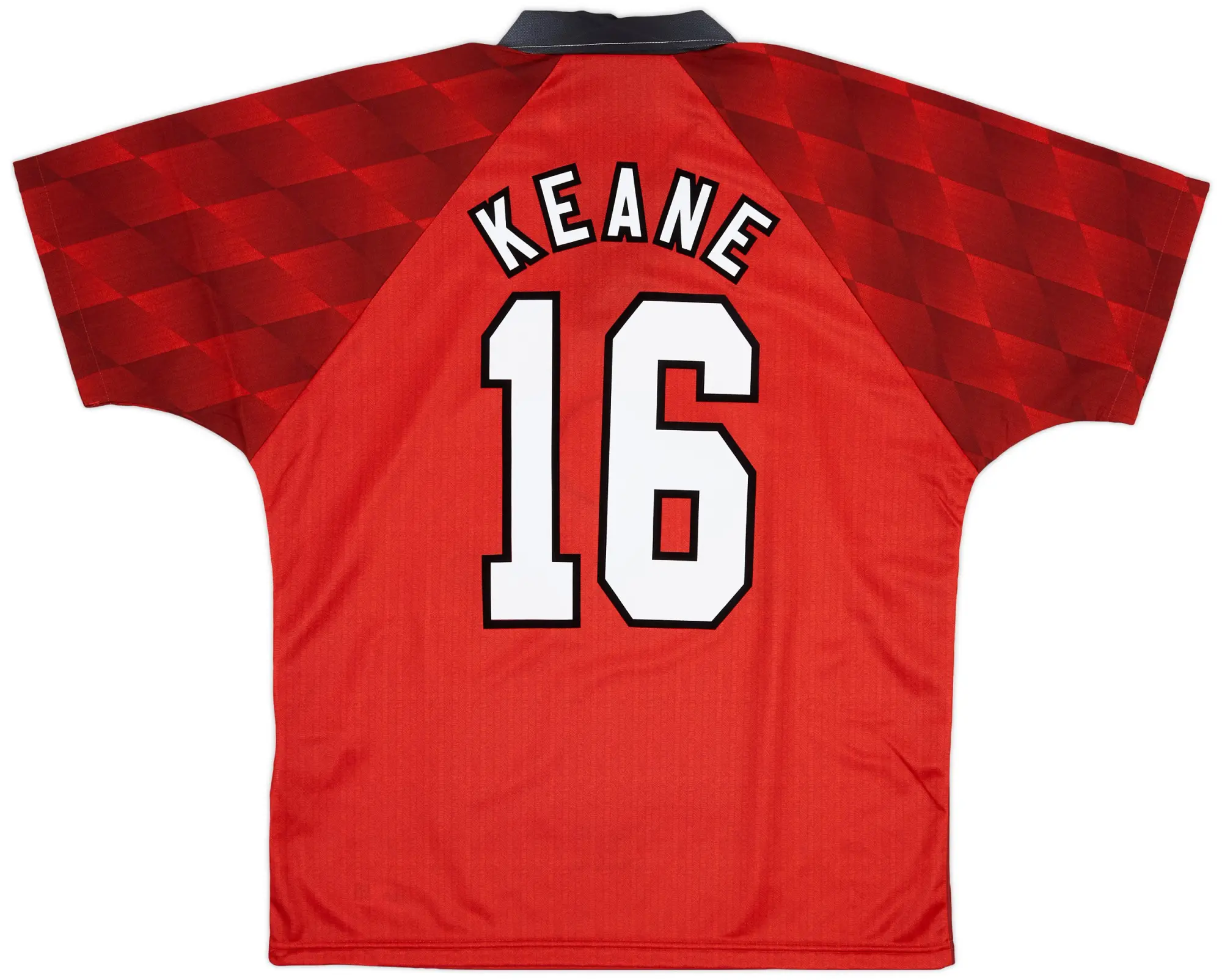 Umbro 1996-98 Manchester United Home Shirt Keane #16 (M)