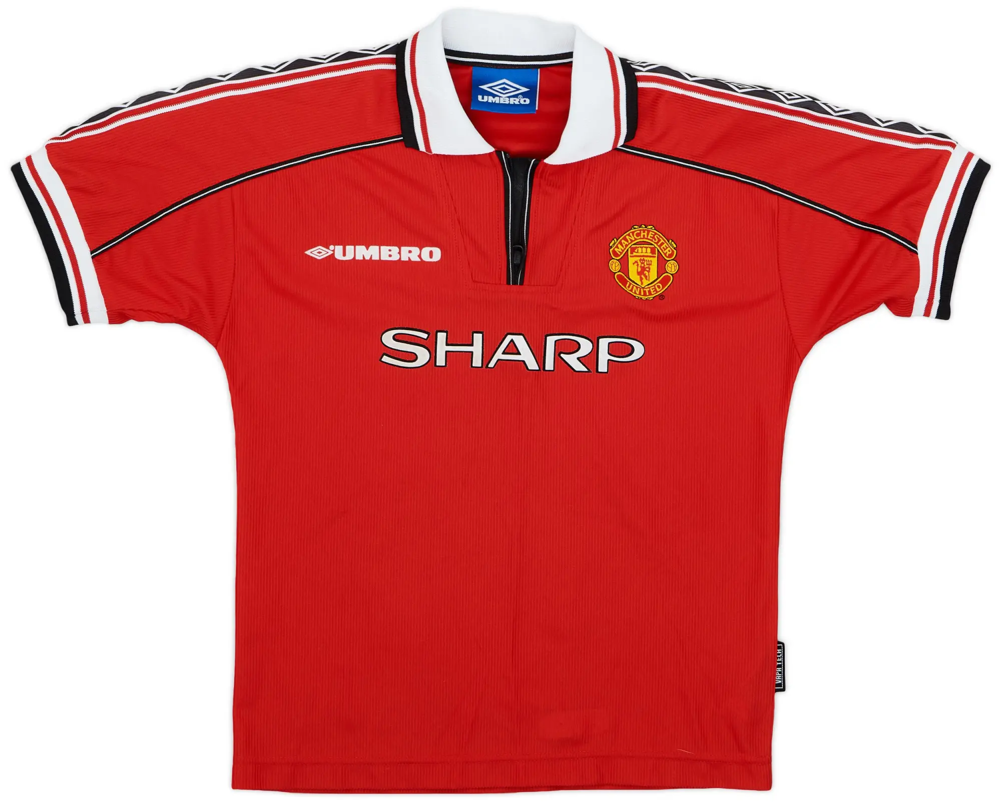 Umbro 1998-00 Manchester United Home Shirt - 8/10 - (M.Boys)