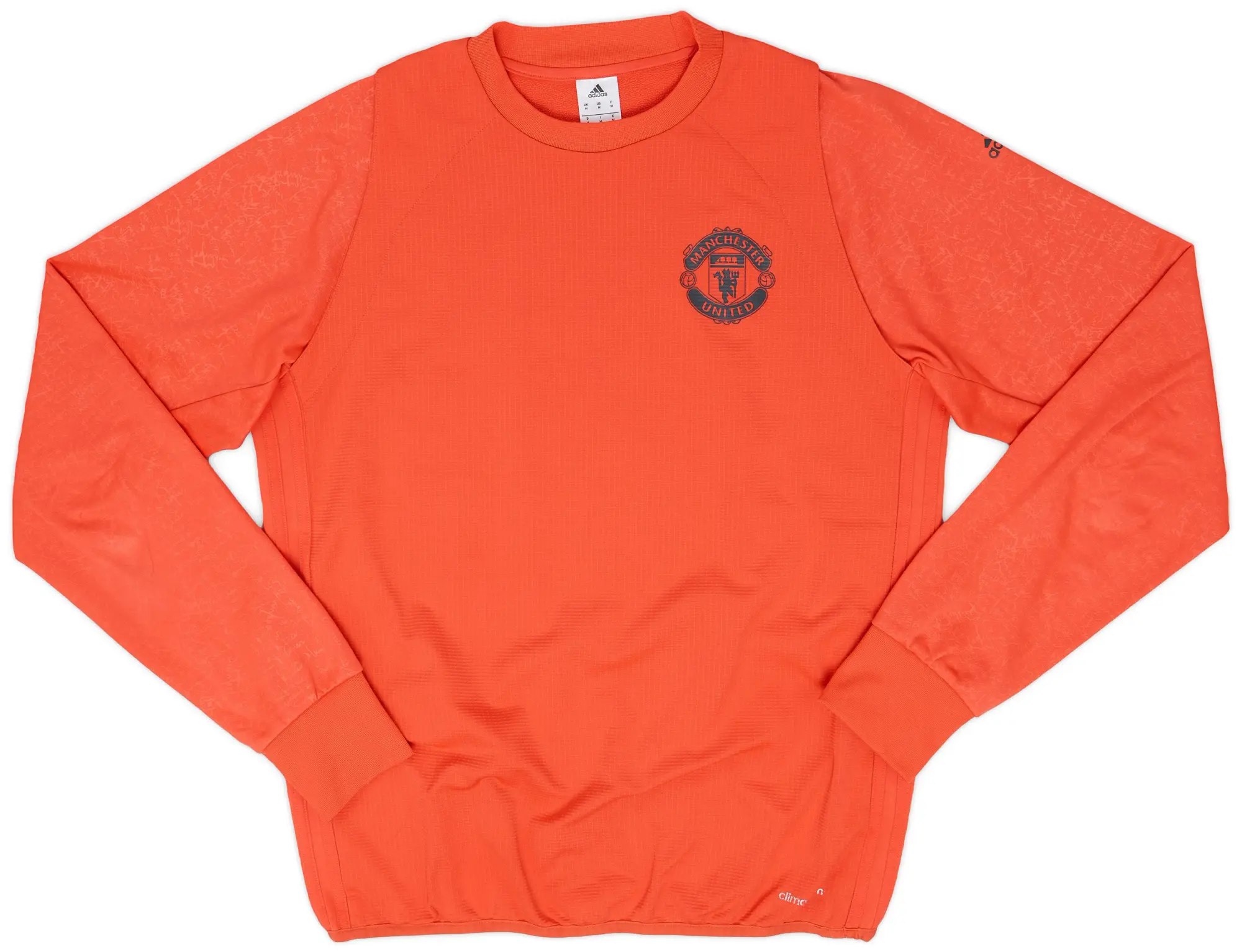 2016-17 Manchester United adidas Sweat Top - 9/10 - (M)