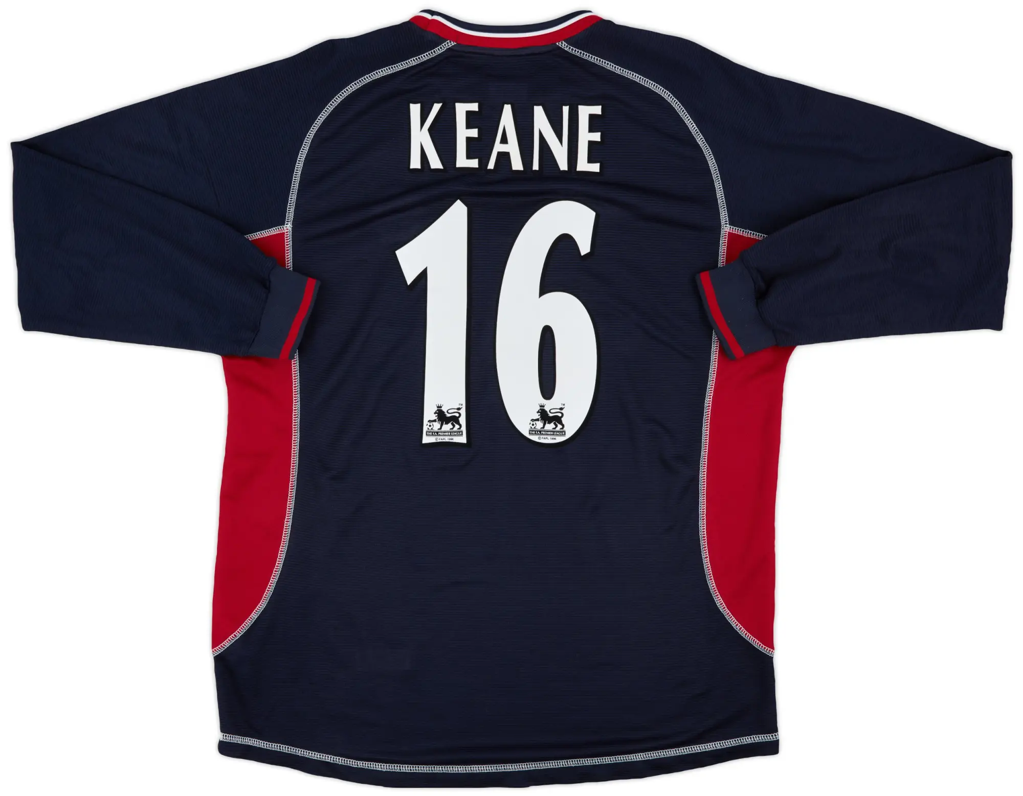 Umbro 2000-02 Manchester United Third L/S Shirt Keane #16 - 9/10 - (L)