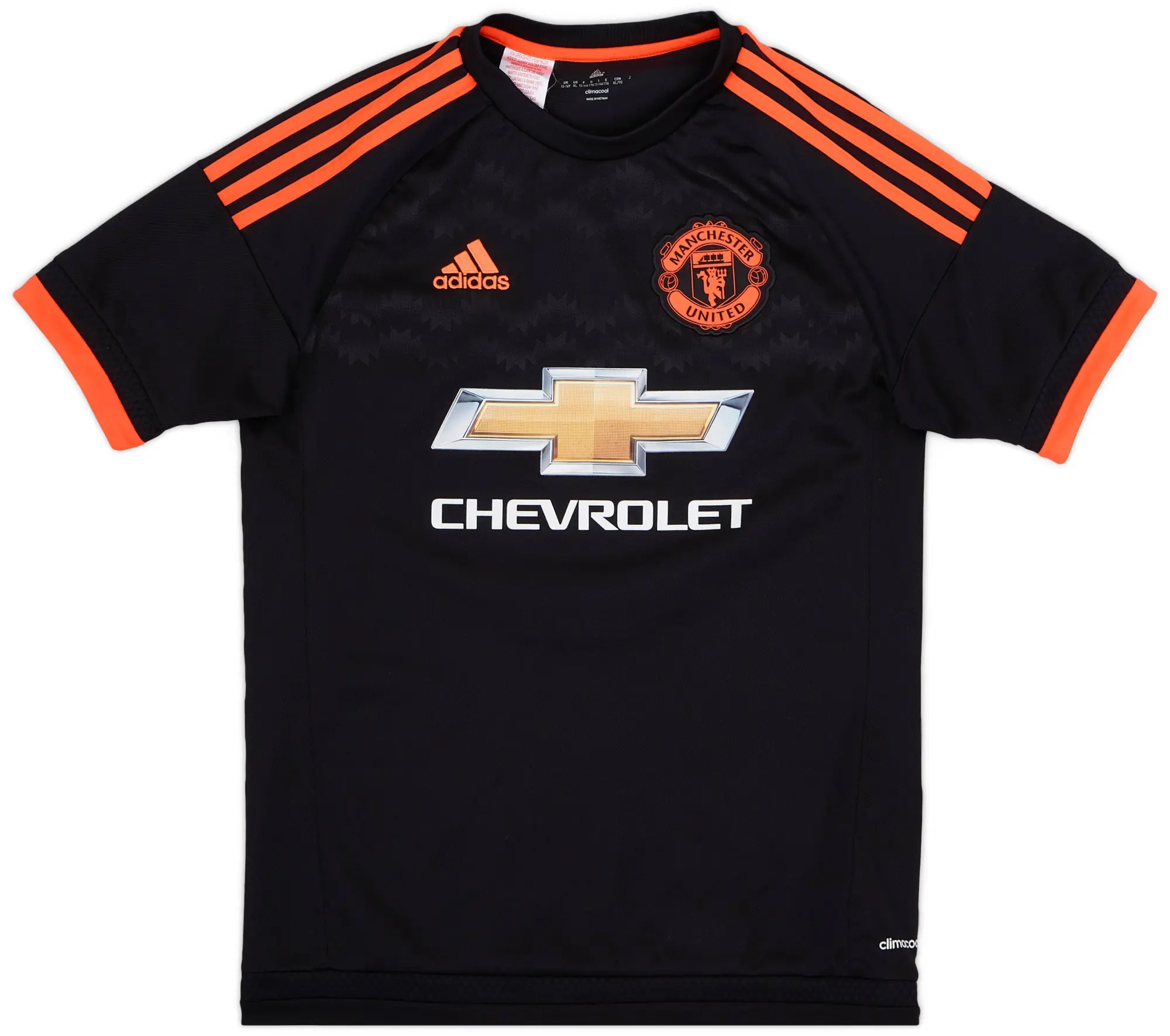 adidas 2015-16 Manchester United Third Shirt - 8/10 - (XL.Boys)