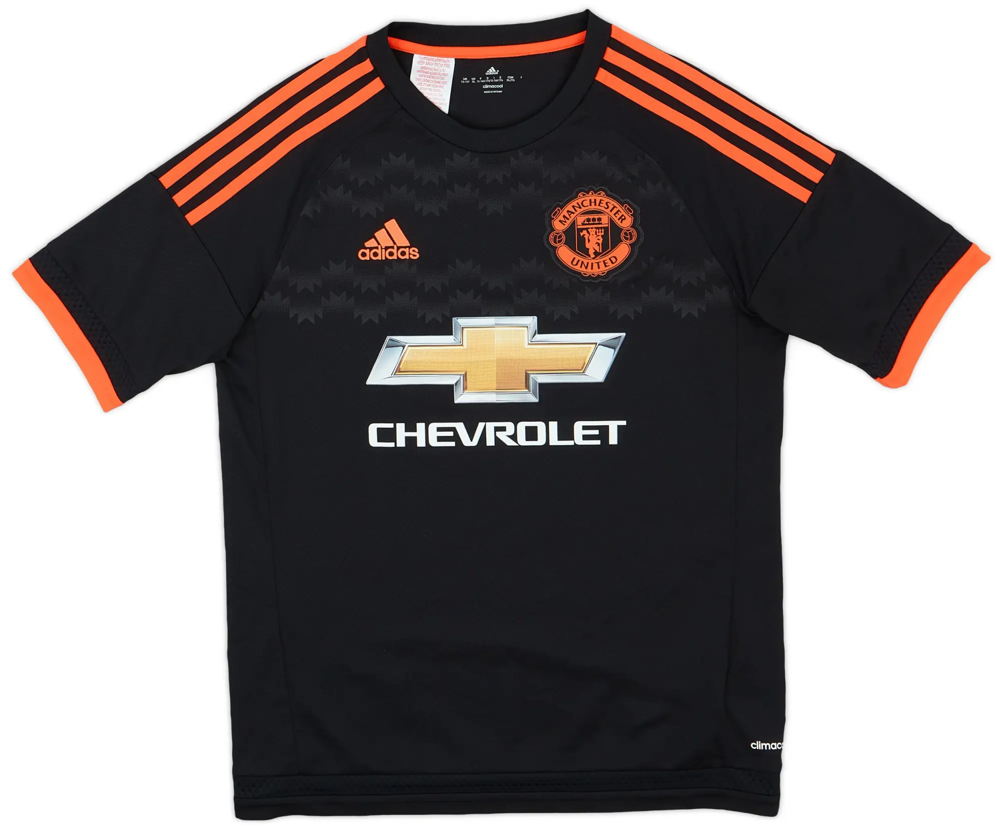 adidas 2015-16 Manchester United Third Shirt - 9/10 - (XL.Boys)