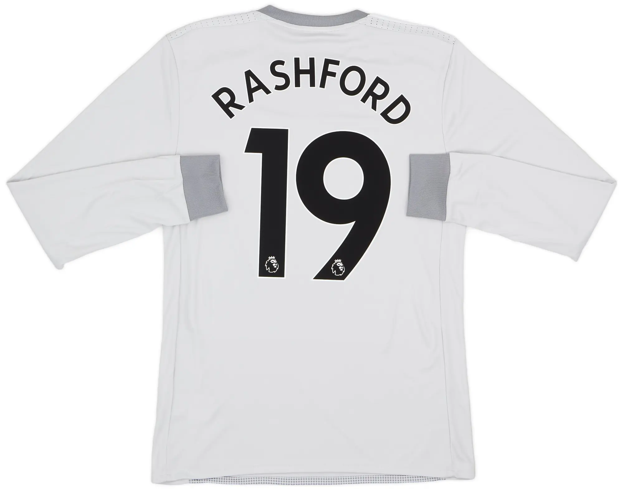 adidas 2017-18 Manchester United Third L/S Shirt Rashford #19 (S)