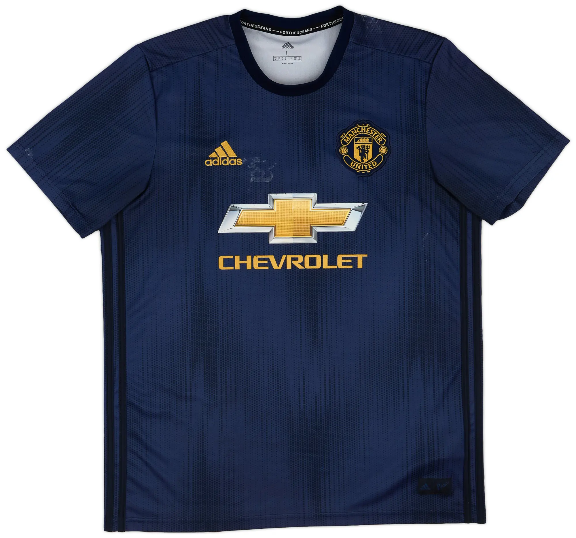 adidas 2018-19 Manchester United Third Shirt - 5/10 - (L)