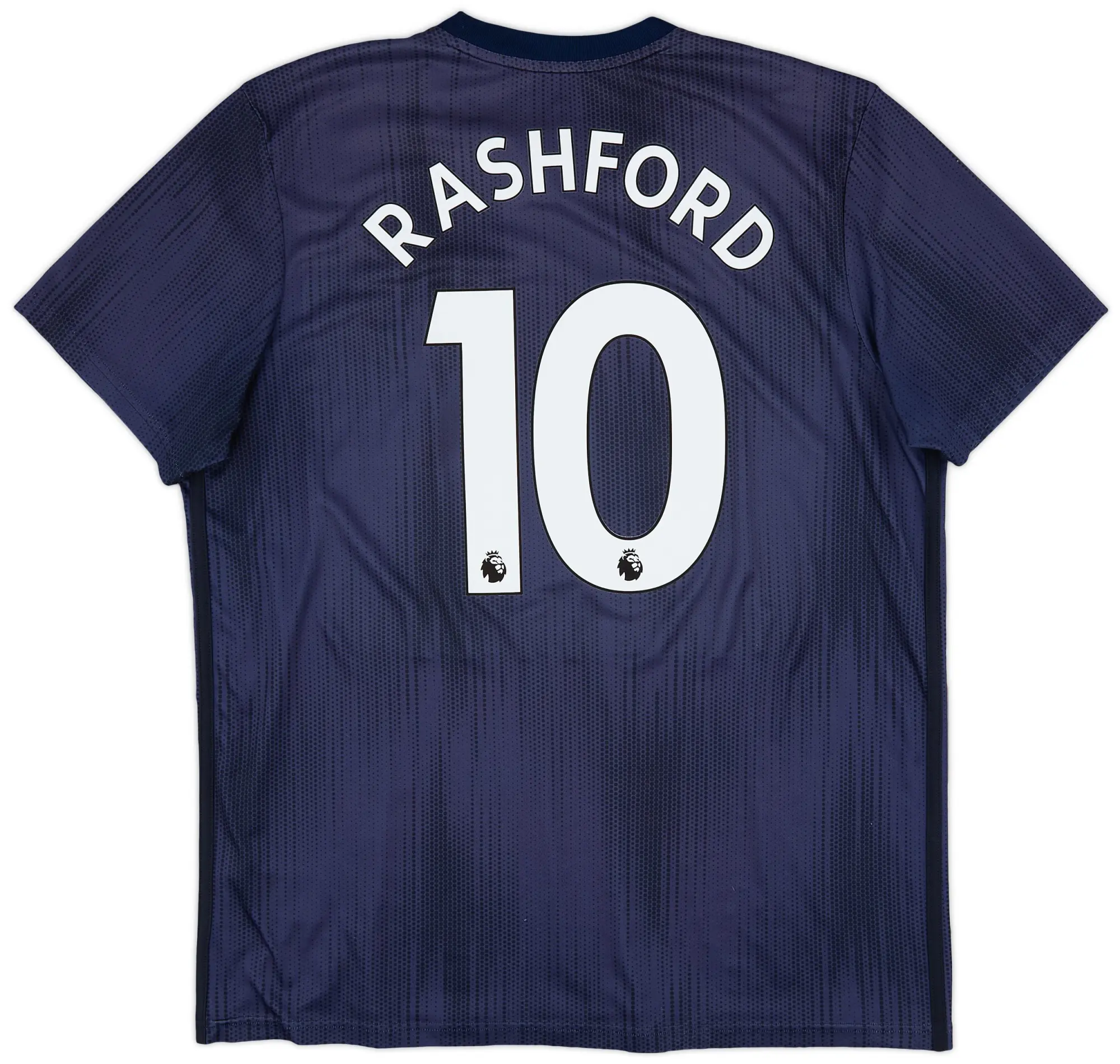 adidas 2018-19 Manchester United Third Shirt Rashford #10 - 5/10 - (XL)