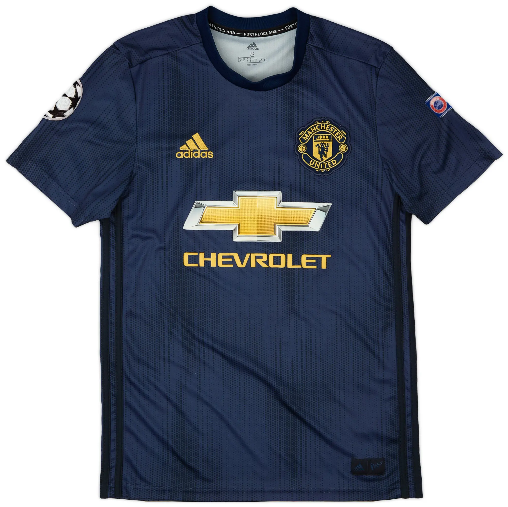 adidas 2018-19 Manchester United Third Shirt - 7/10 - (S)