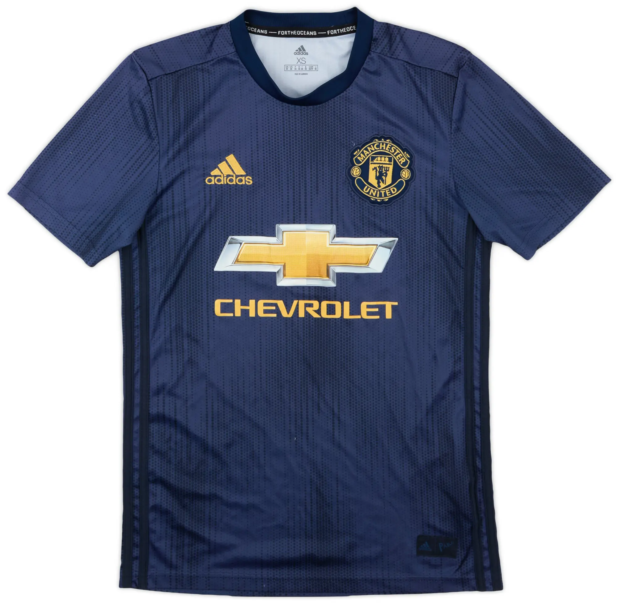 adidas 2018-19 Manchester United Third Shirt - 9/10 - (XS)