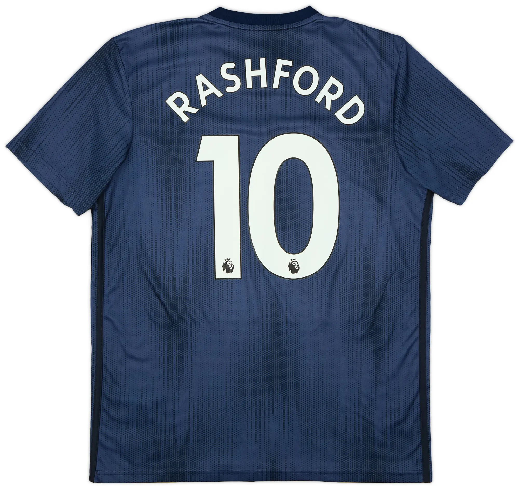 adidas 2018-19 Manchester United Third Shirt Rashford #10 - 8/10 - (L)