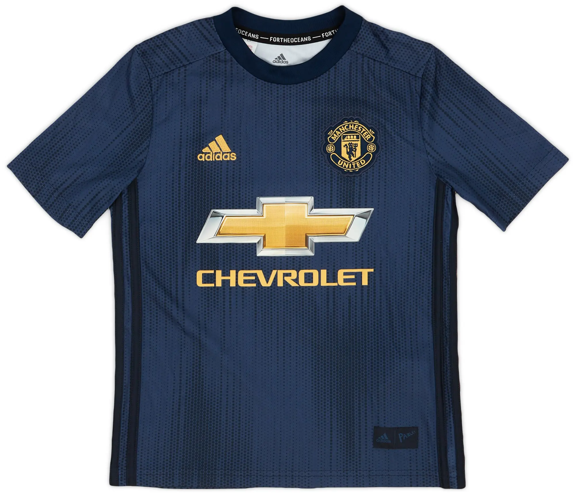 adidas 2018-19 Manchester United Third Shirt - 9/10 - (S.Boys)