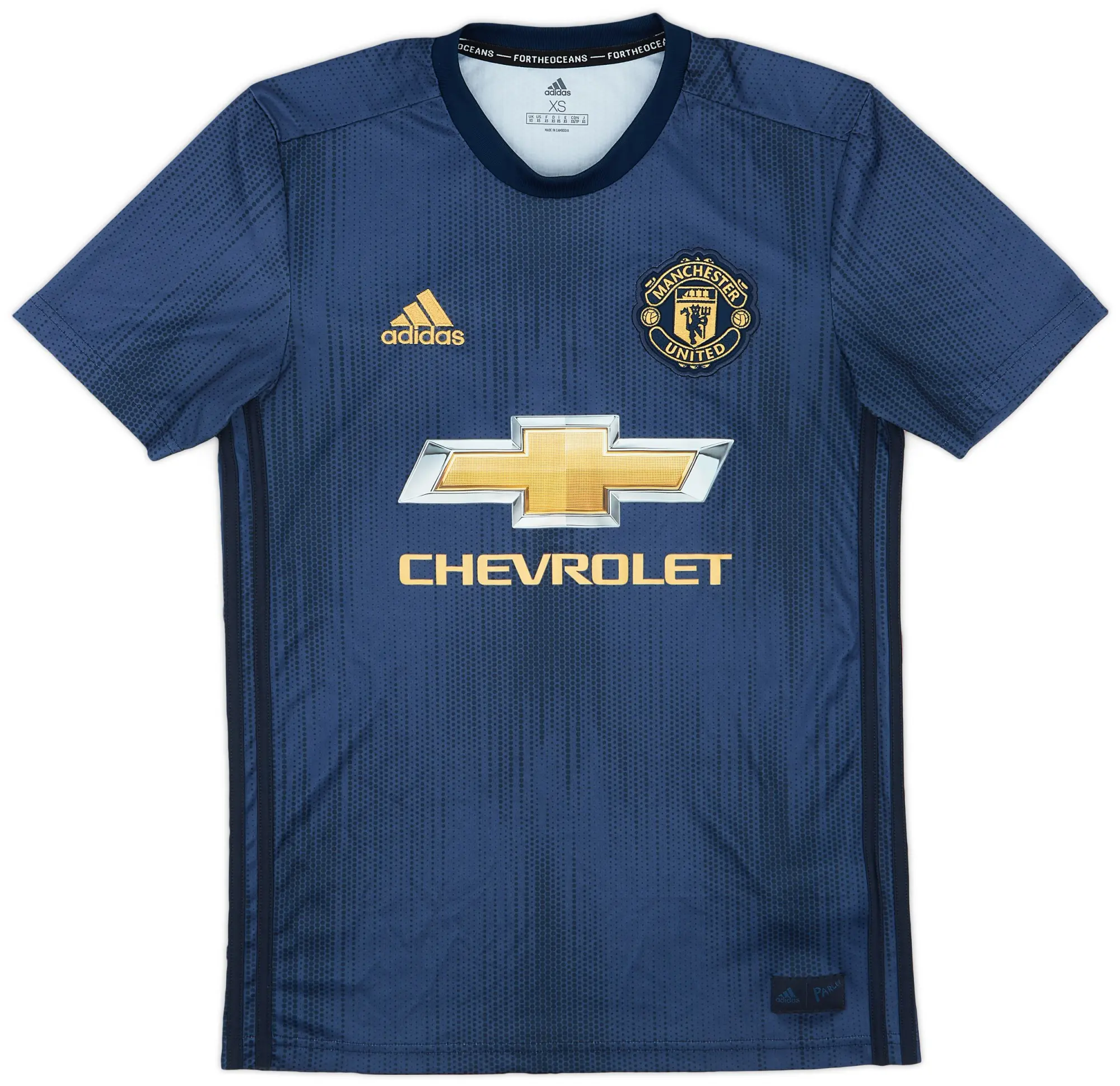 adidas 2018-19 Manchester United Third Shirt - 9/10 - (XS)
